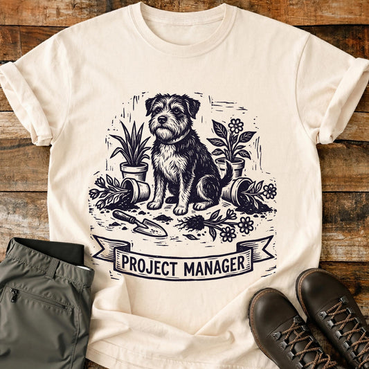 Project Manager Gardening T-Shirt