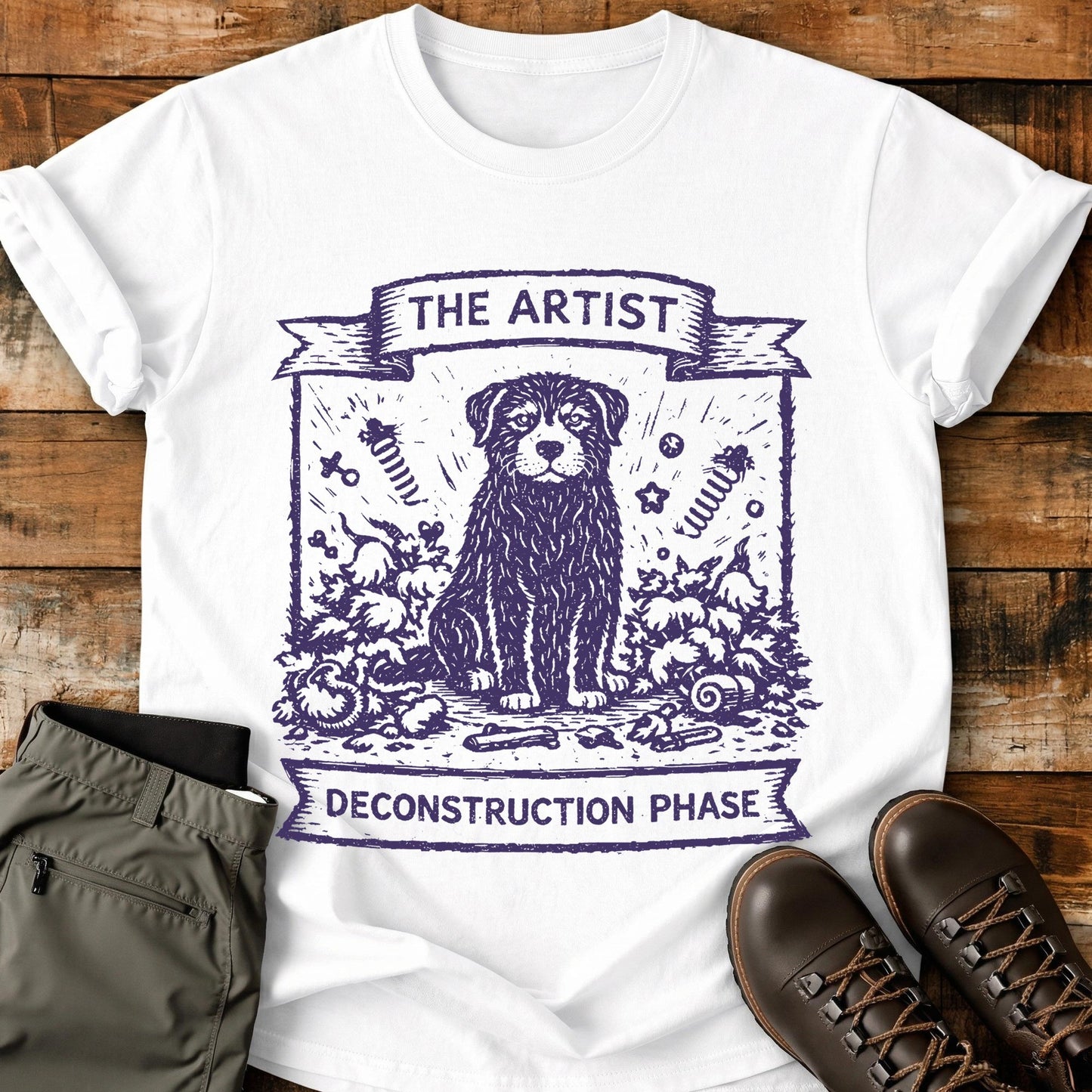 The Artist. Deconstruction Phase. T-Shirt