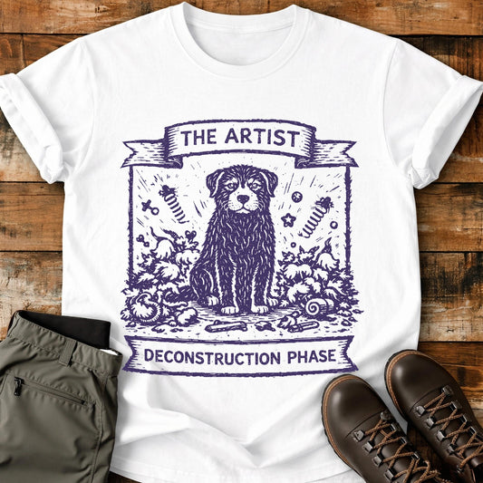The Artist. Deconstruction Phase. T-Shirt