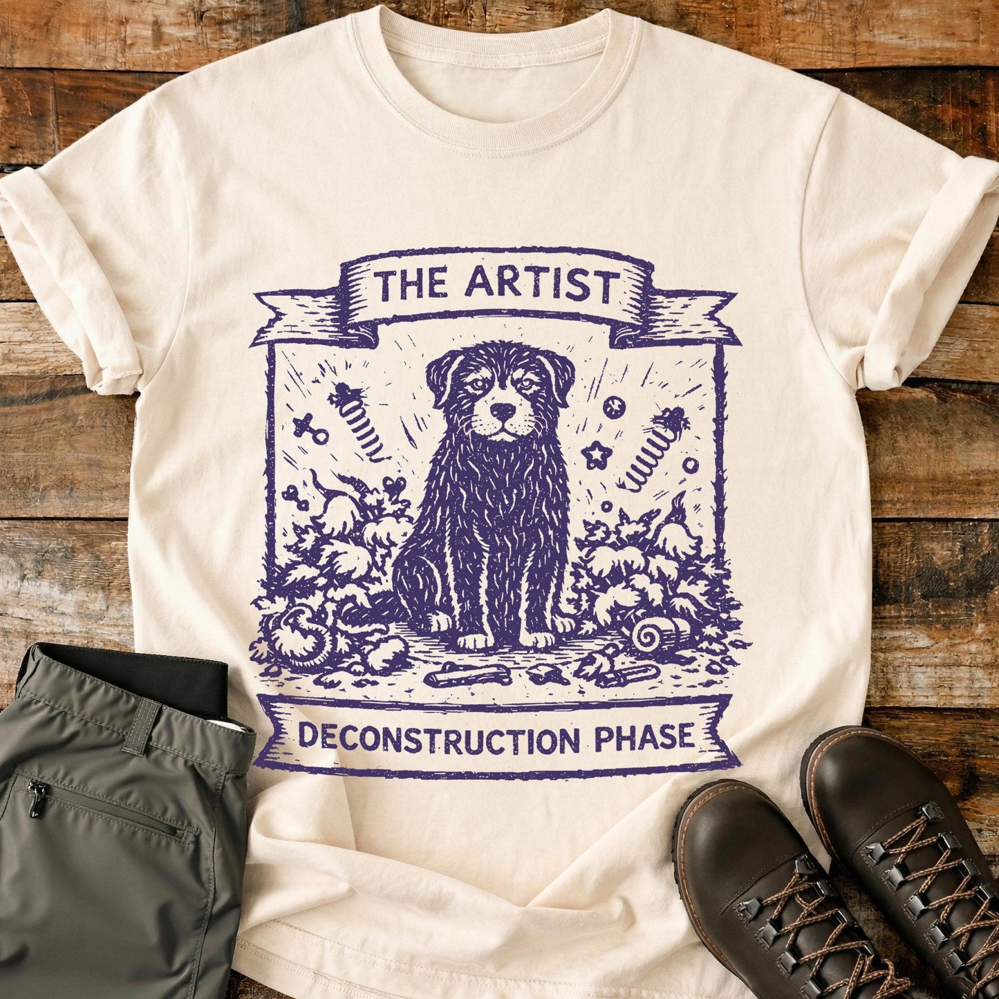 The Artist. Deconstruction Phase. T-Shirt