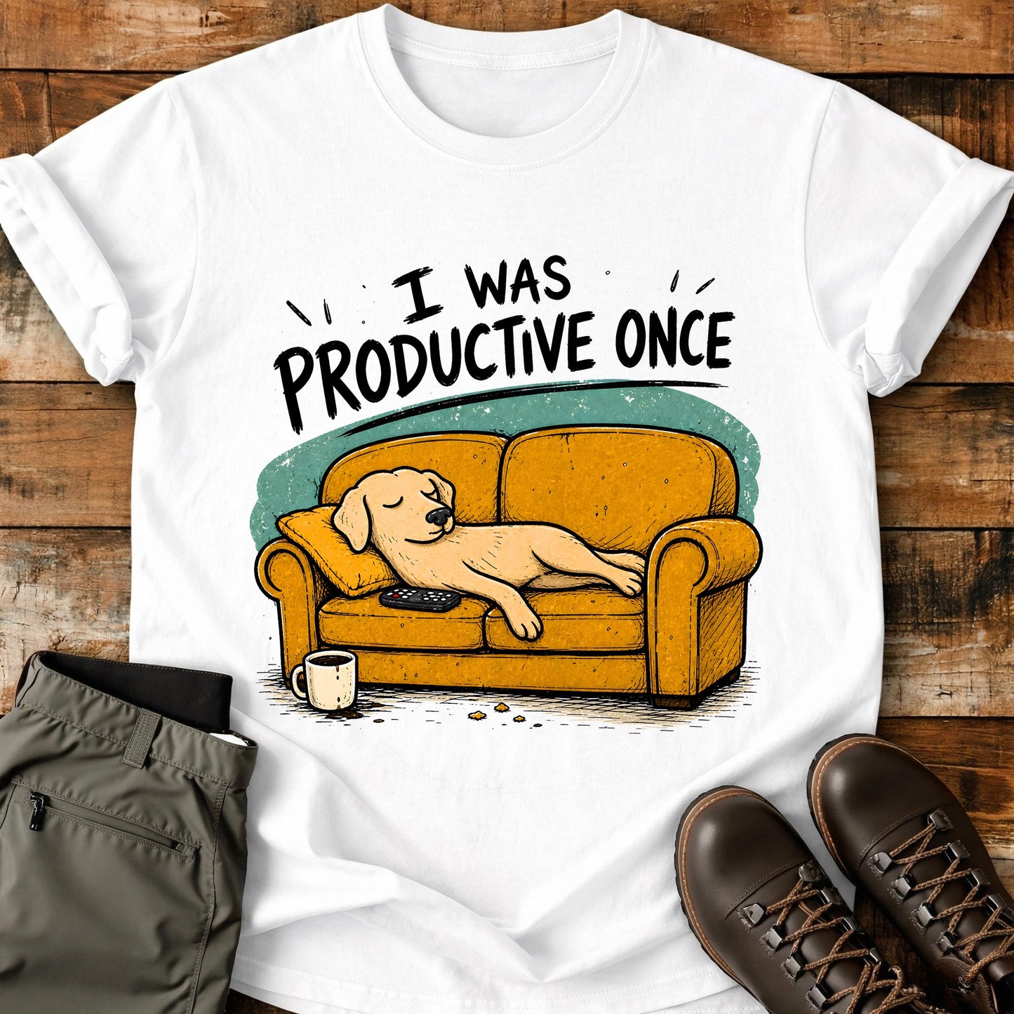 I Was Productive Once T-Shirt