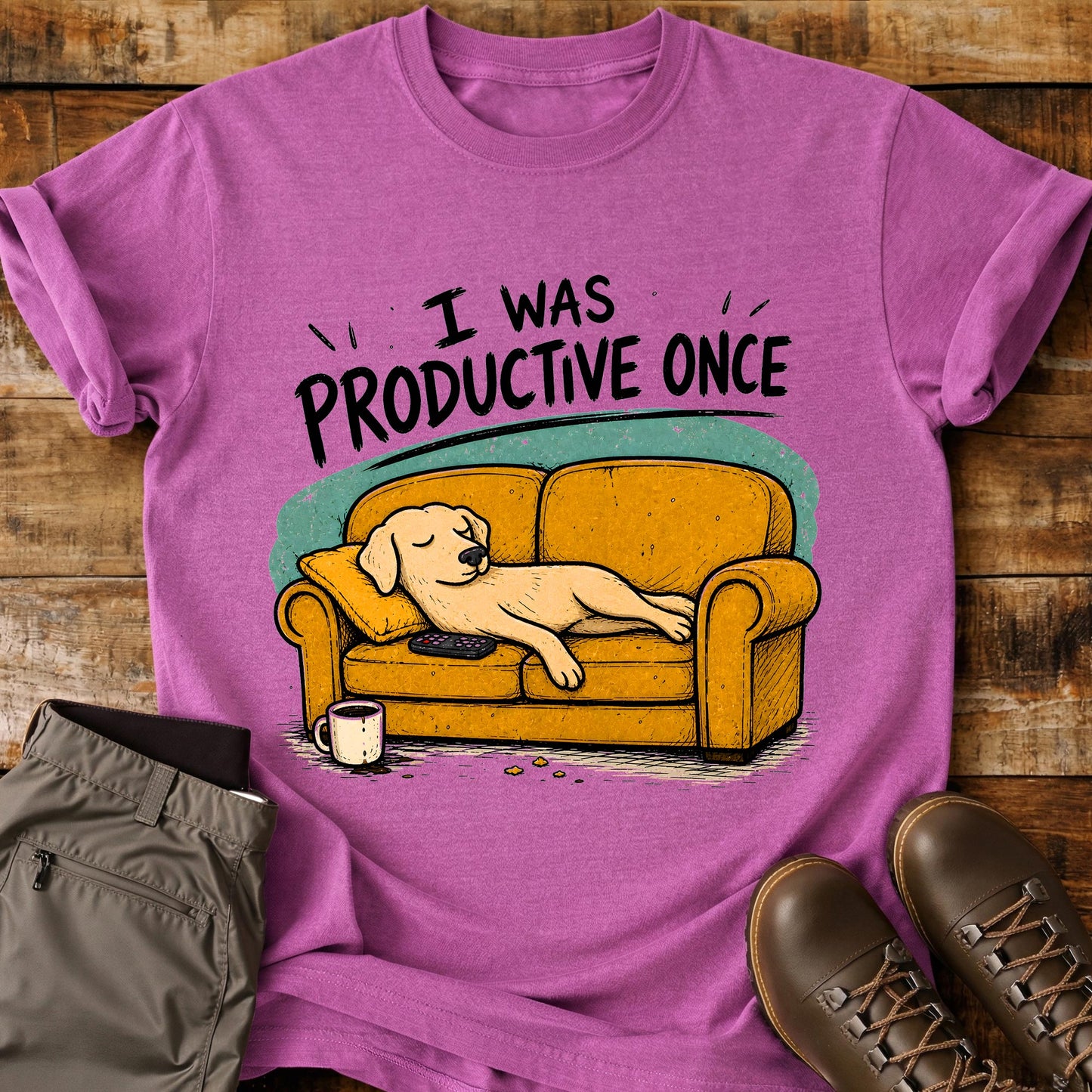 I Was Productive Once T-Shirt