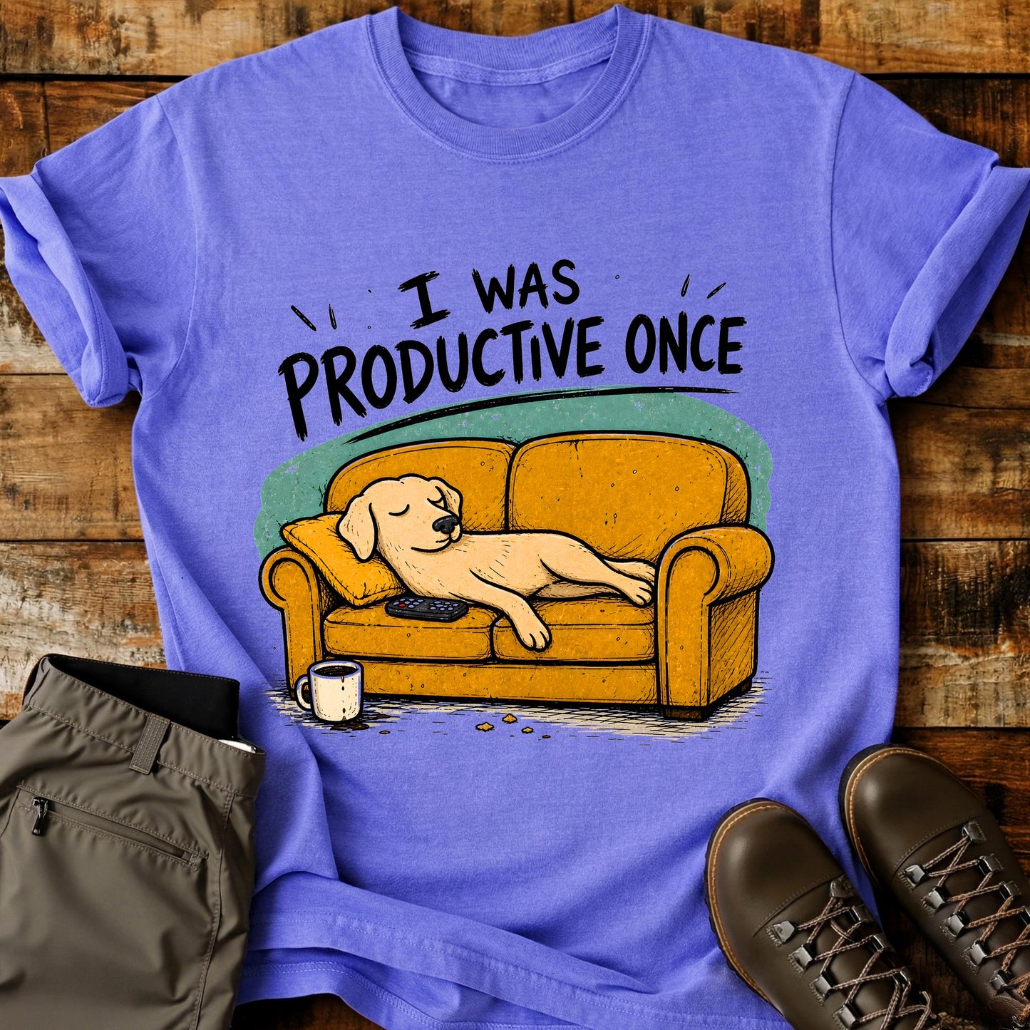 I Was Productive Once T-Shirt