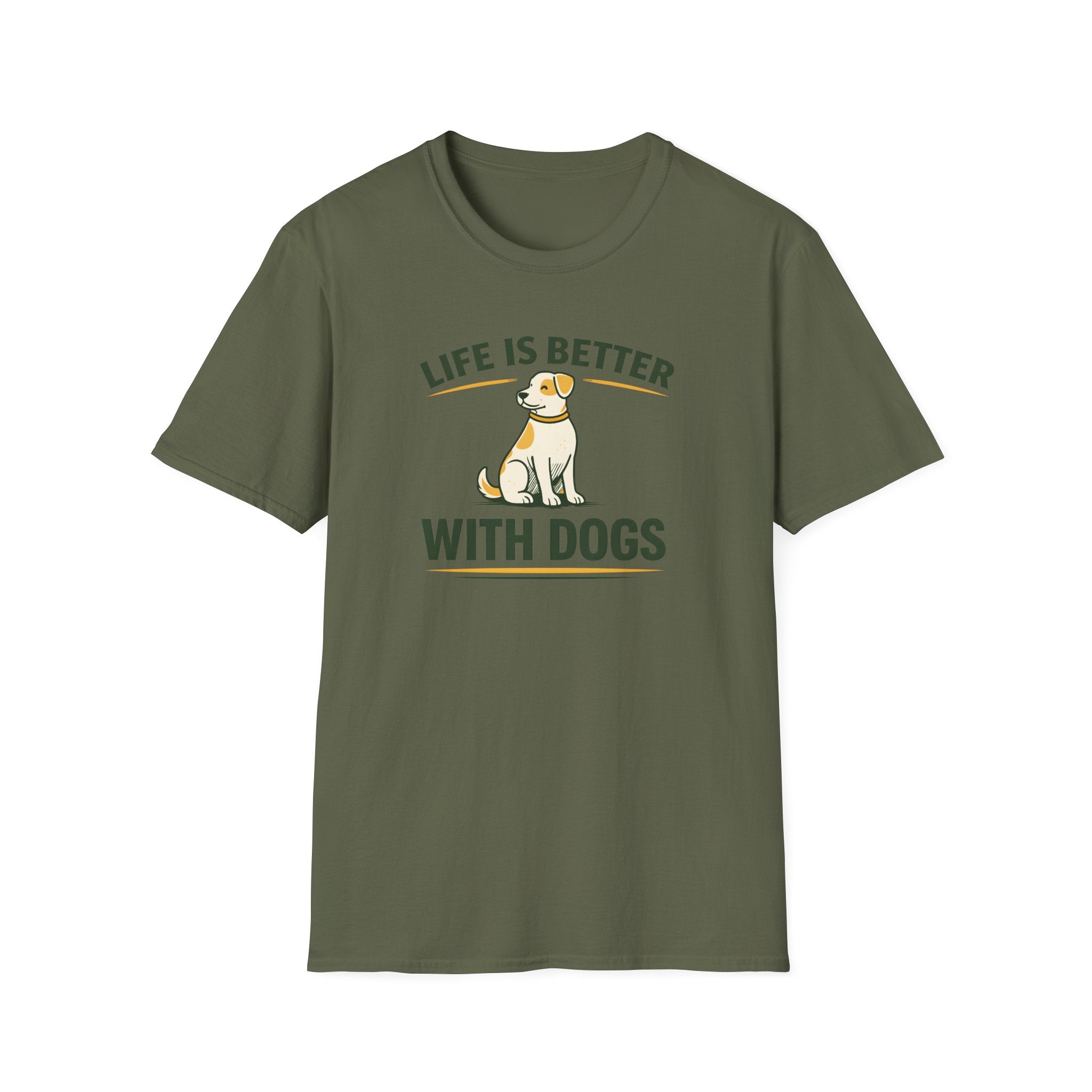 Life Is Better With Dogs T-Shirt