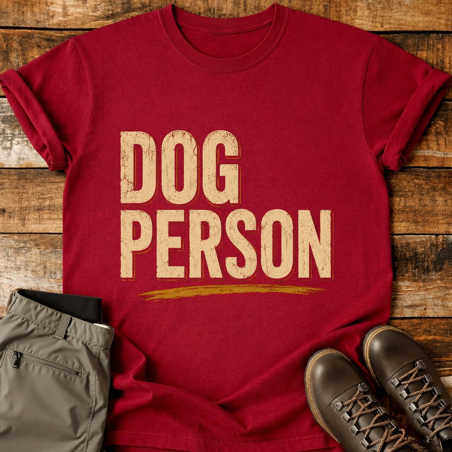 Dog Person Capitals T-Shirt