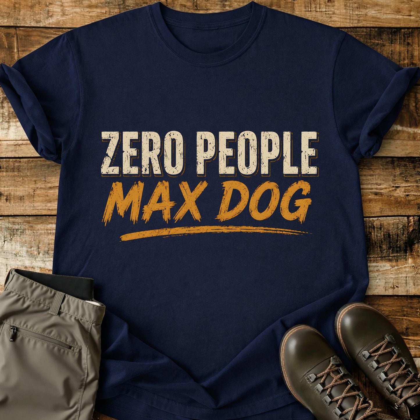 Zero People Max Dog T-Shirt
