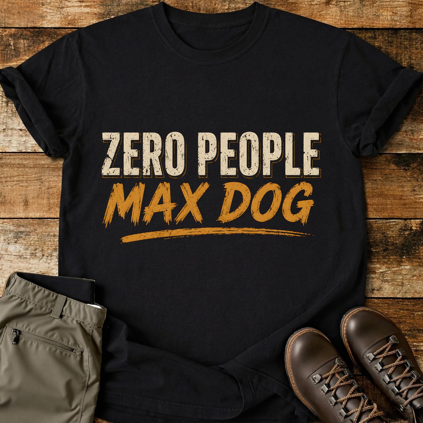 Zero People Max Dog T-Shirt