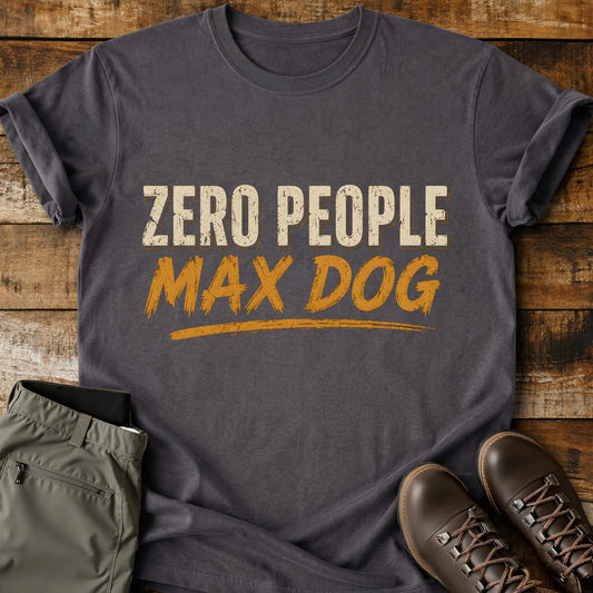 Zero People Max Dog T-Shirt