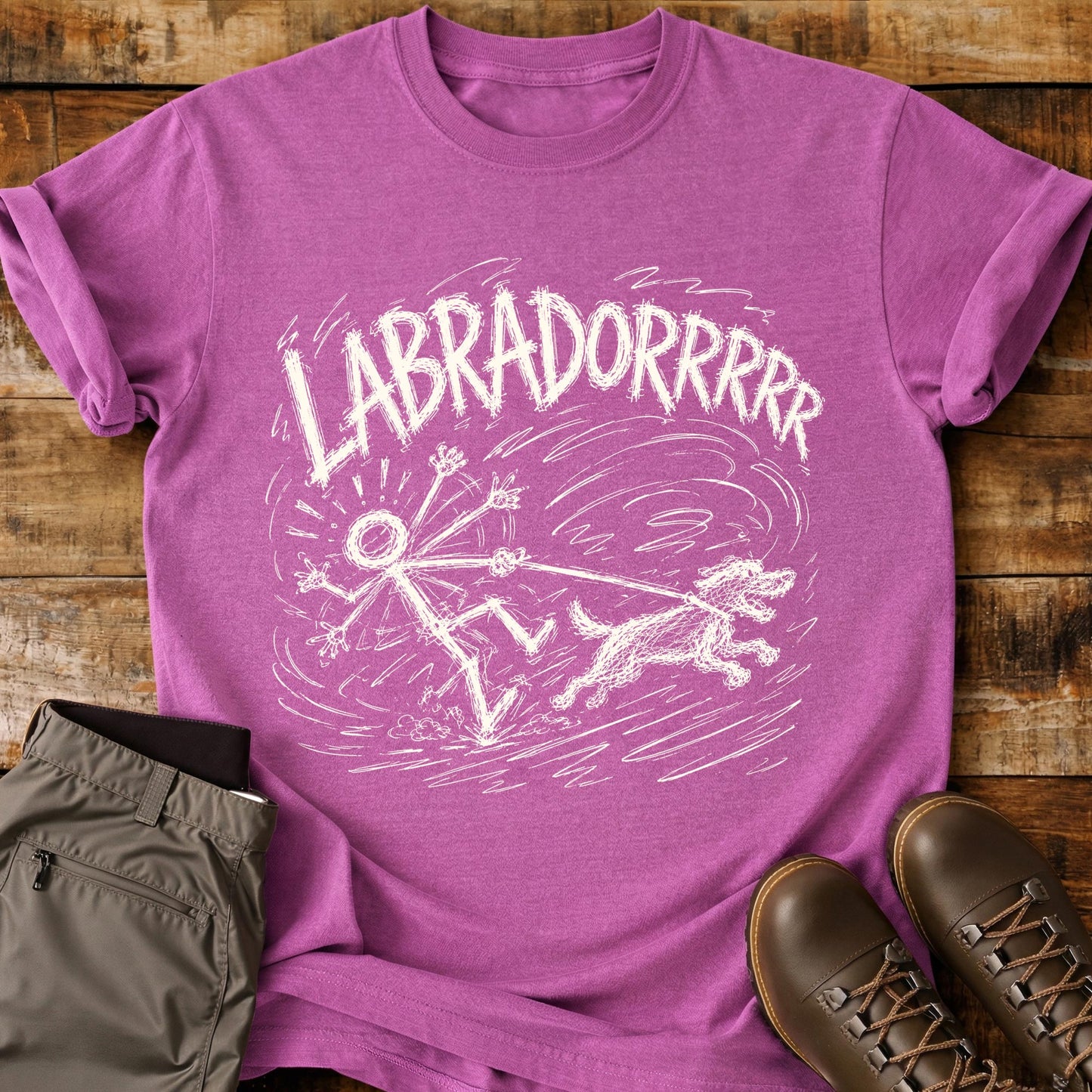 Labrador Mad Sketch T-Shirt