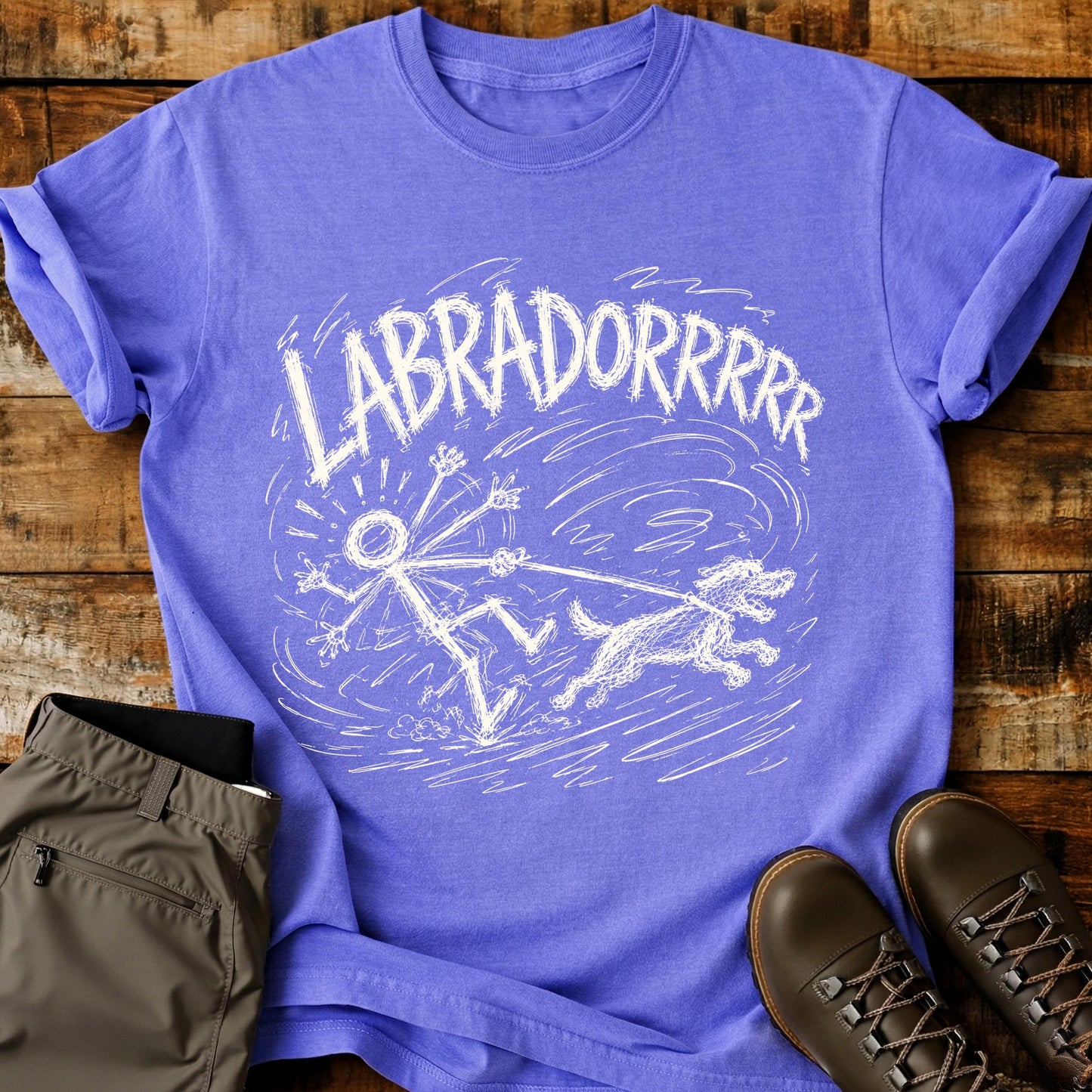 Labrador Mad Sketch T-Shirt