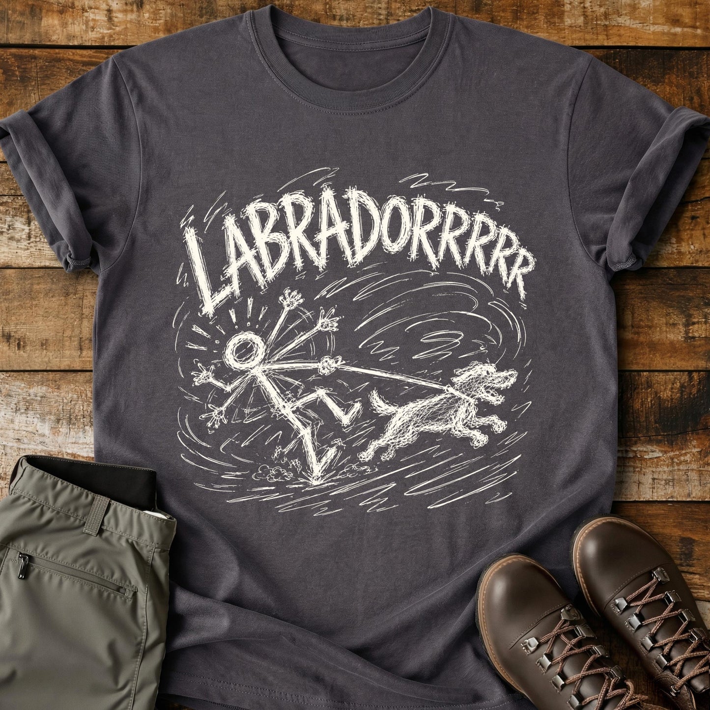Labrador Mad Sketch T-Shirt