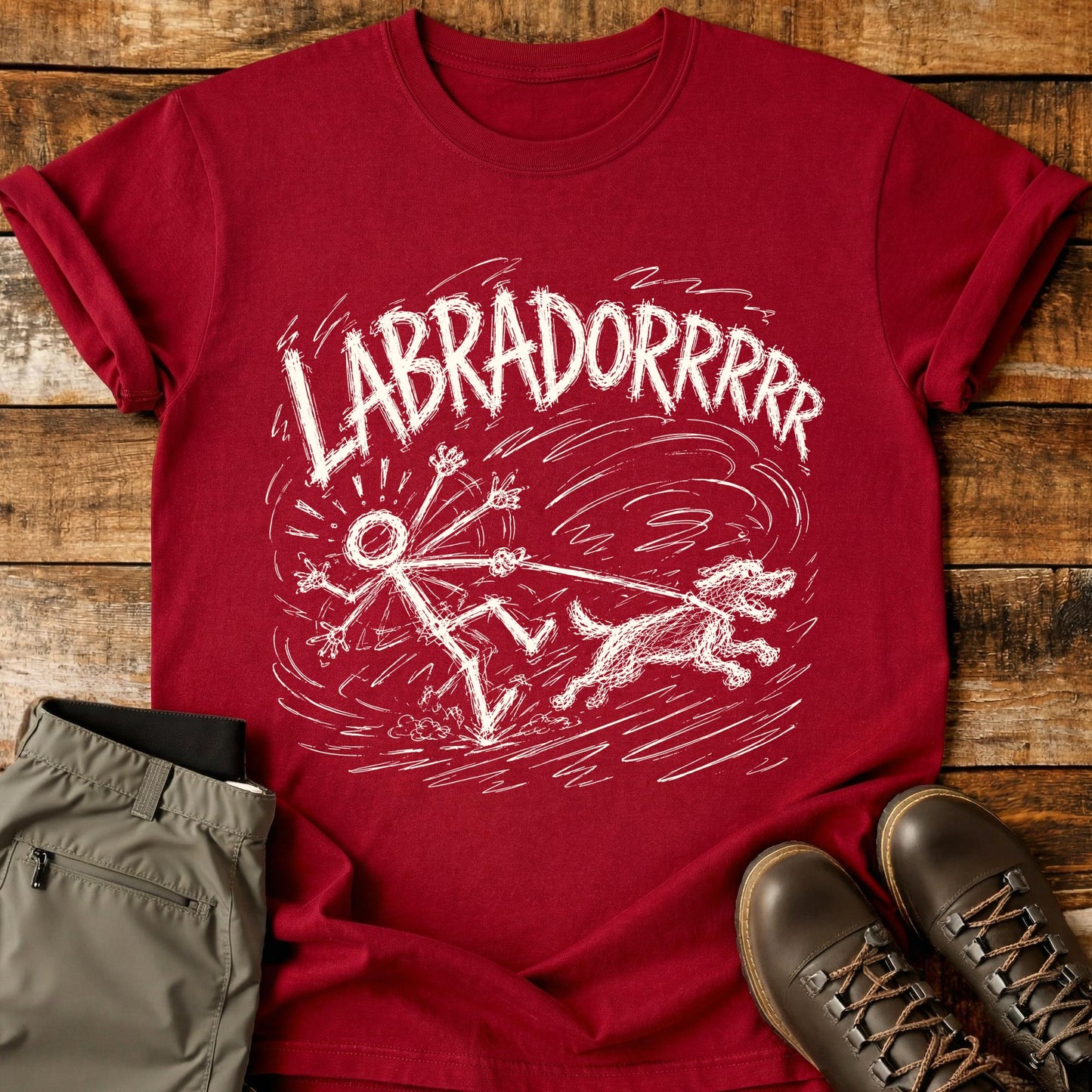 Labrador Mad Sketch T-Shirt