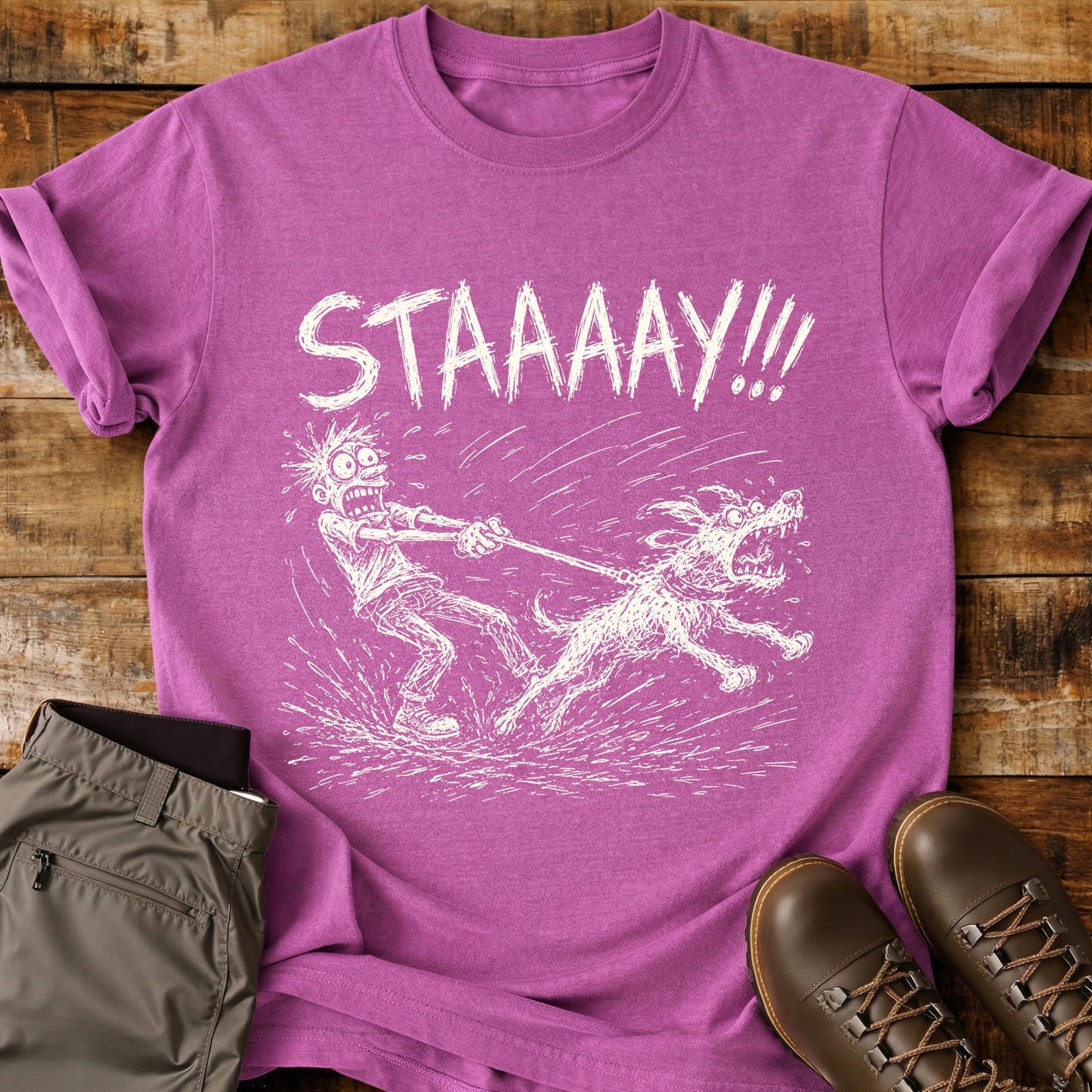 Staaay Mad Sketch T-Shirt