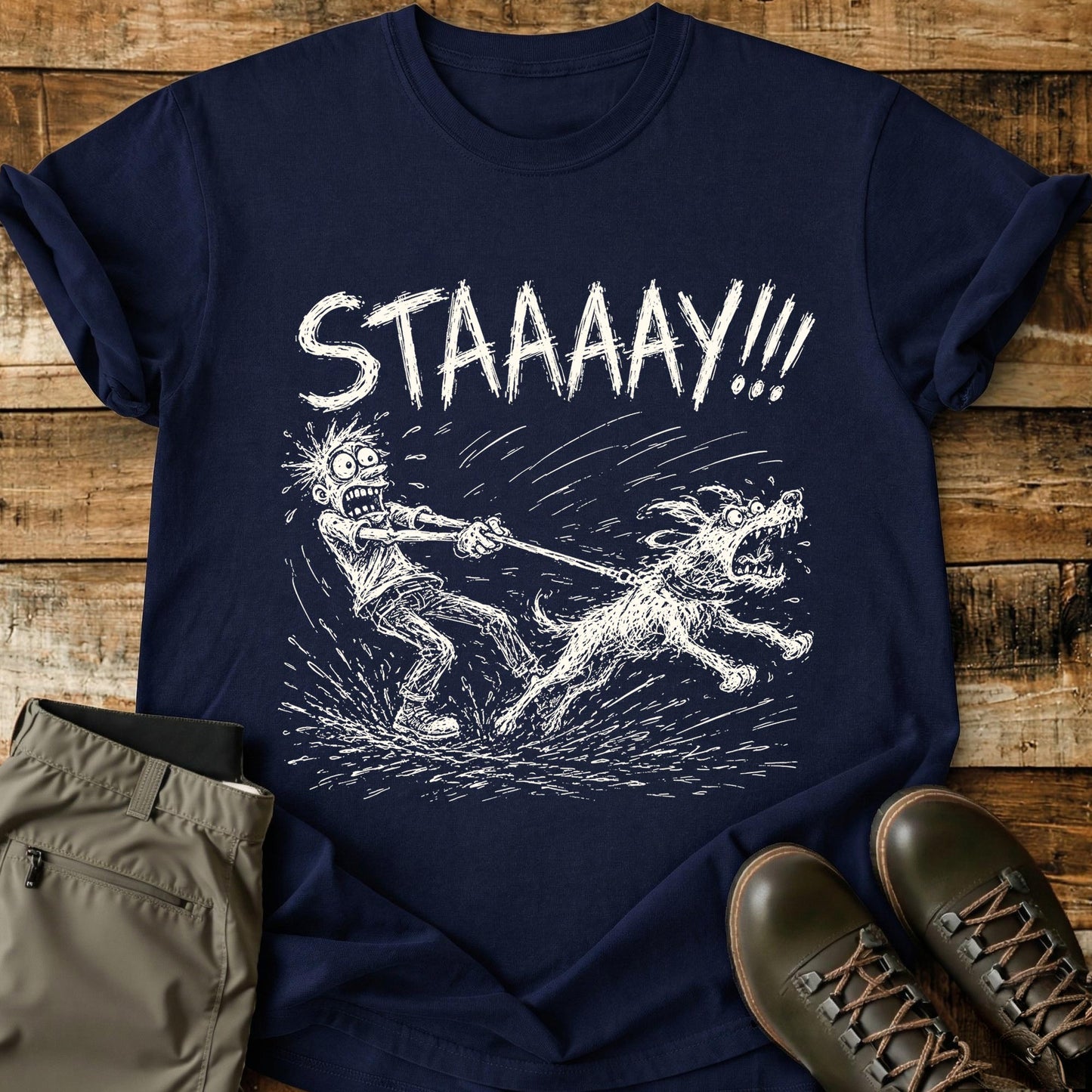 Staaay Mad Sketch T-Shirt