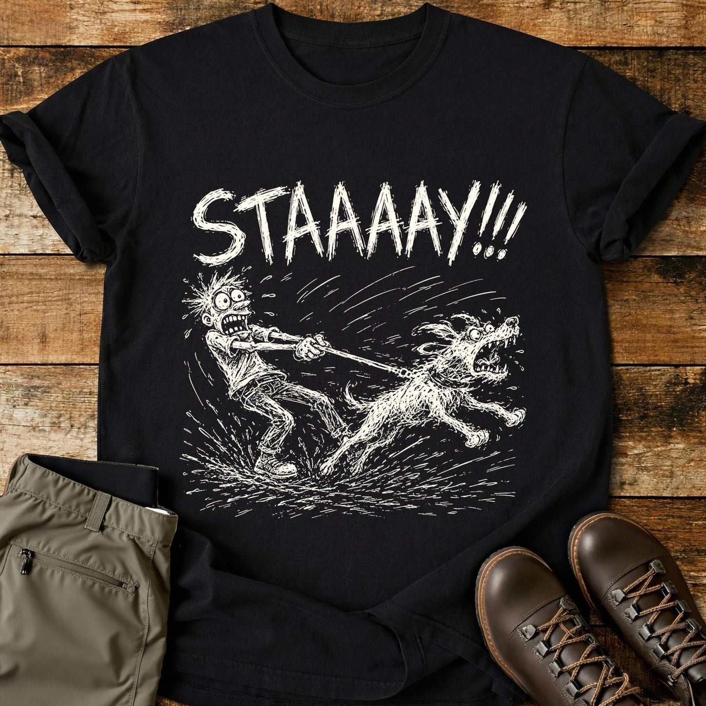 Staaay Mad Sketch T-Shirt