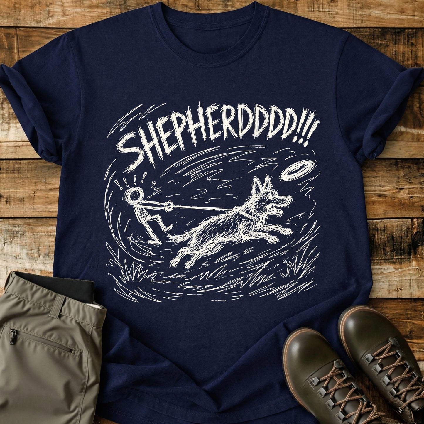 Shepherd Mad Sketch T-Shirt