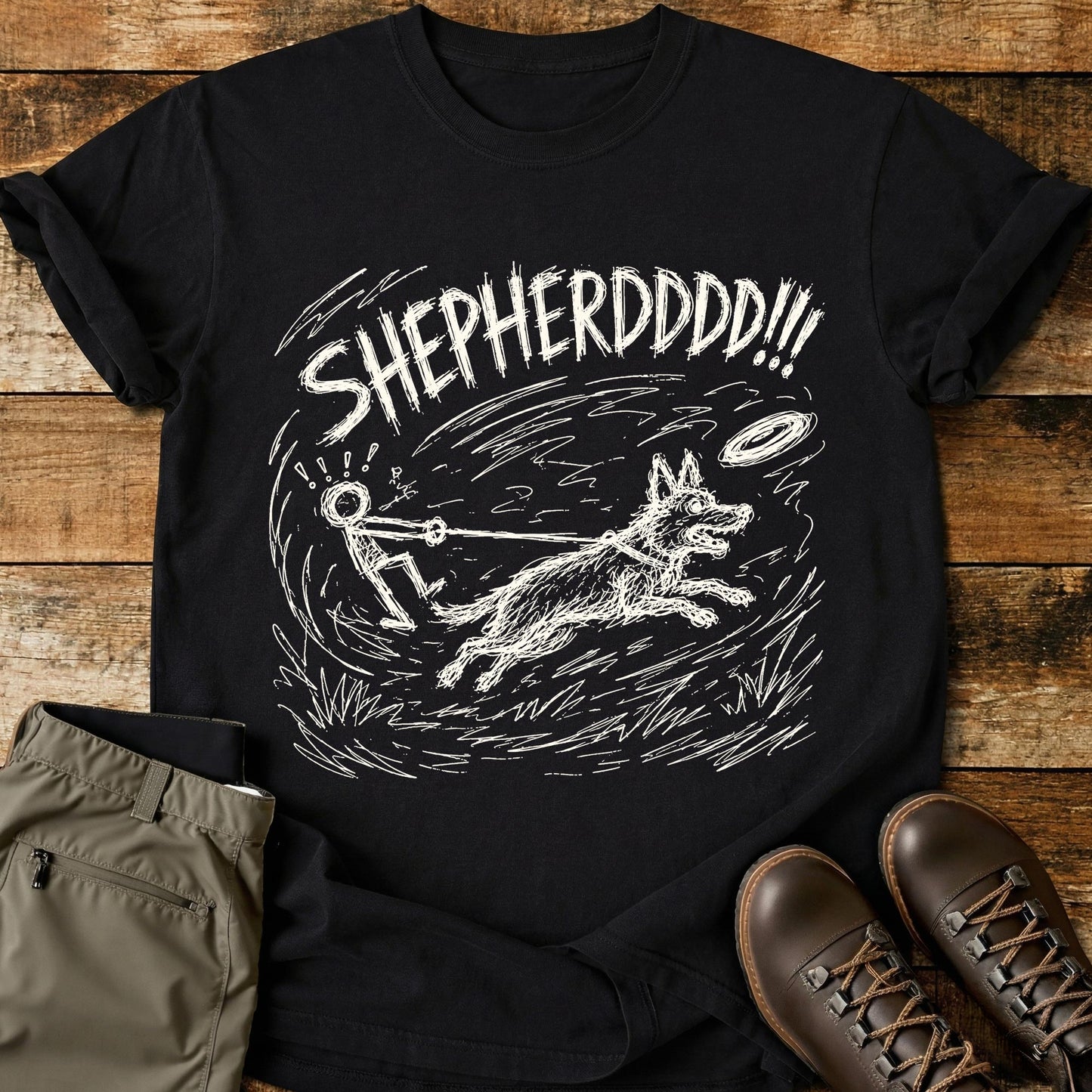 Shepherd Mad Sketch T-Shirt