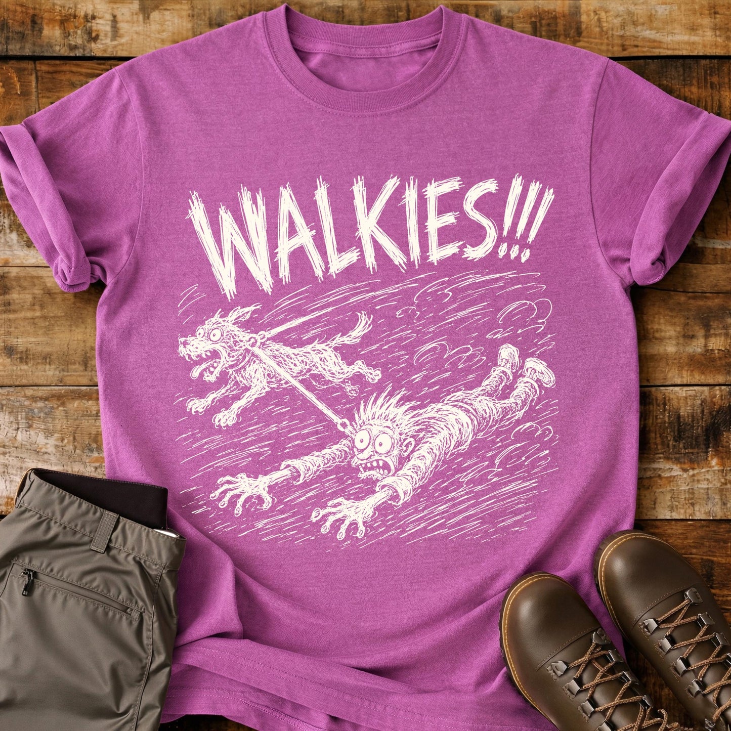 Walkies Mad Sketch T-Shirt