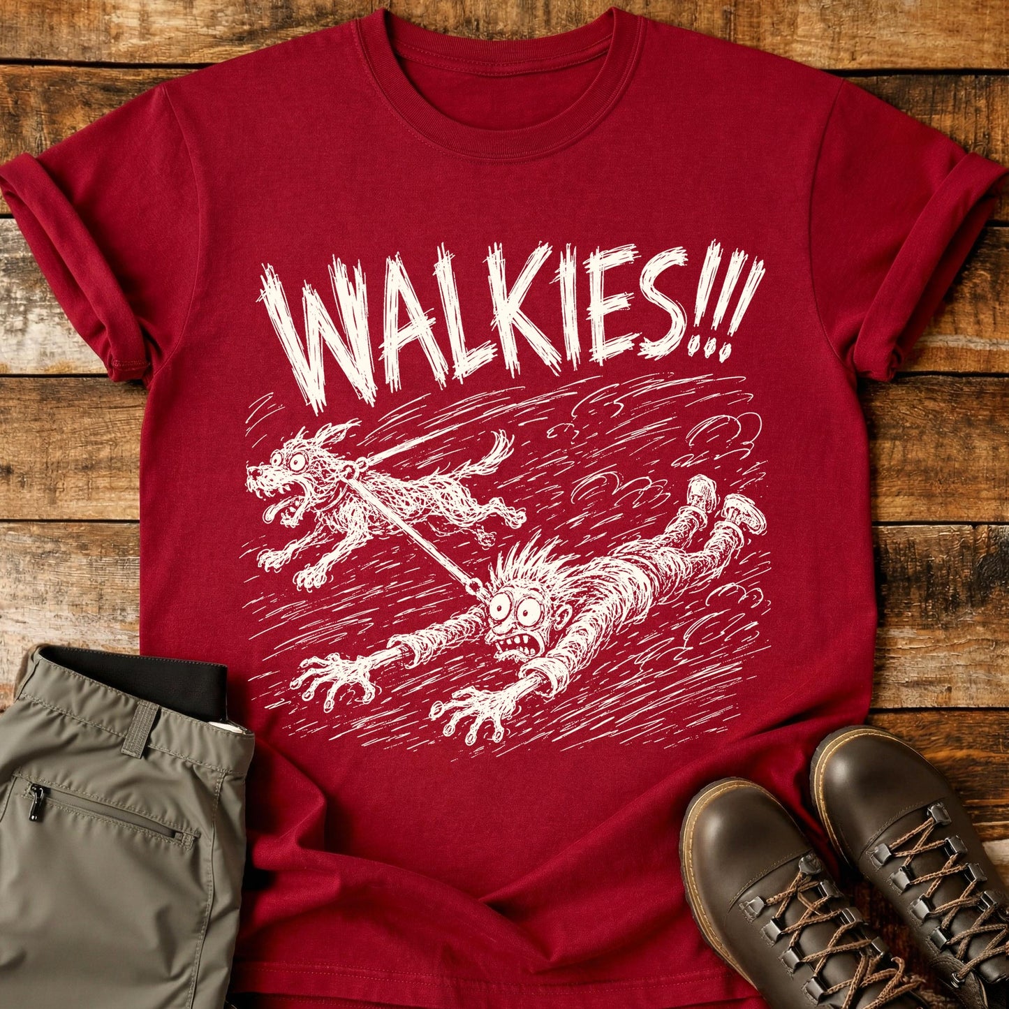 Walkies Mad Sketch T-Shirt