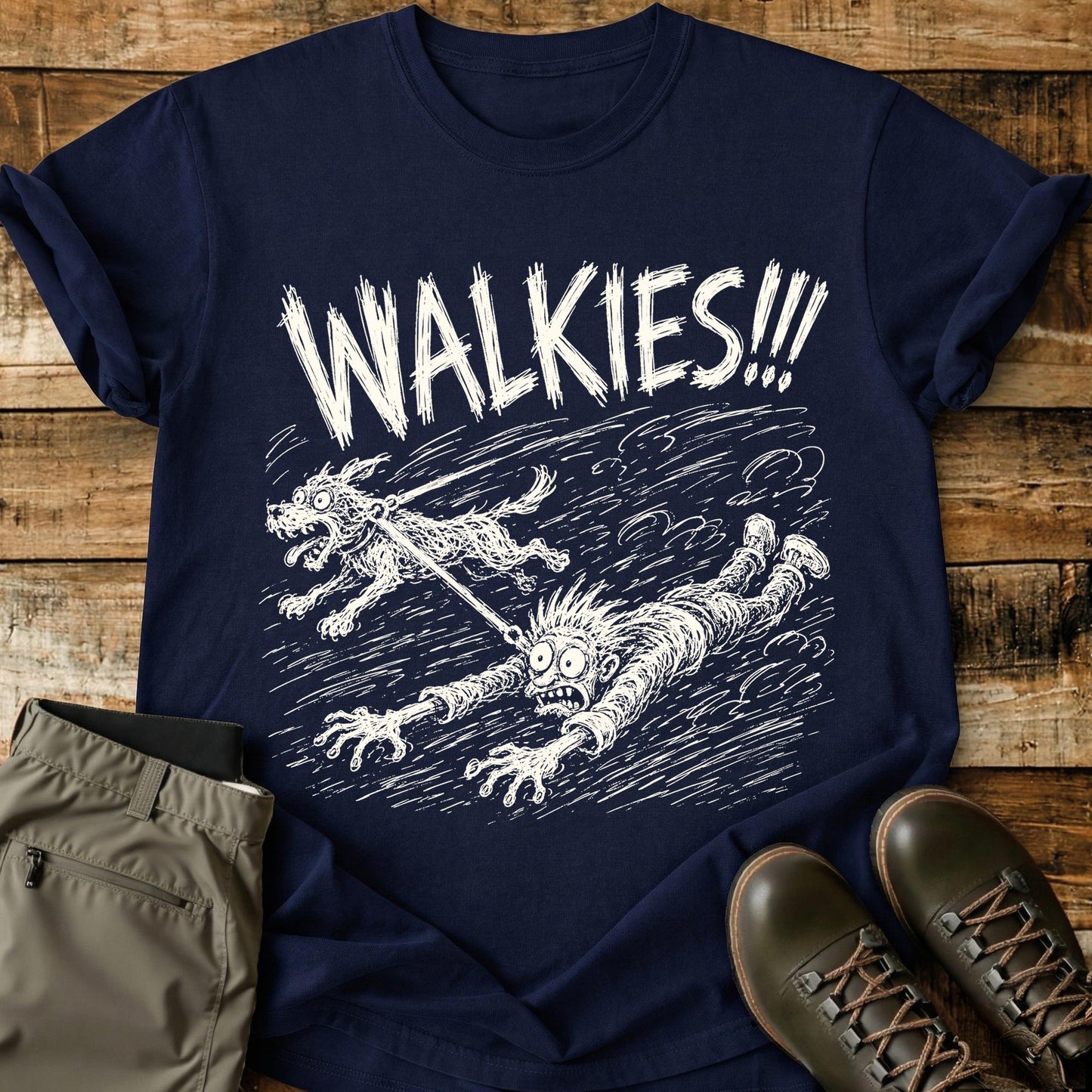 Walkies Mad Sketch T-Shirt