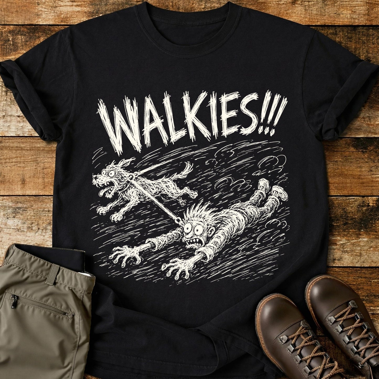 Walkies Mad Sketch T-Shirt