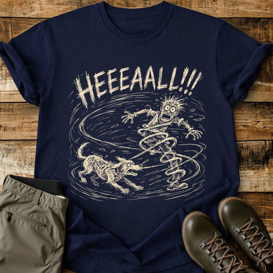 Heal Dog Chaos Mad Sketch T-Shirt