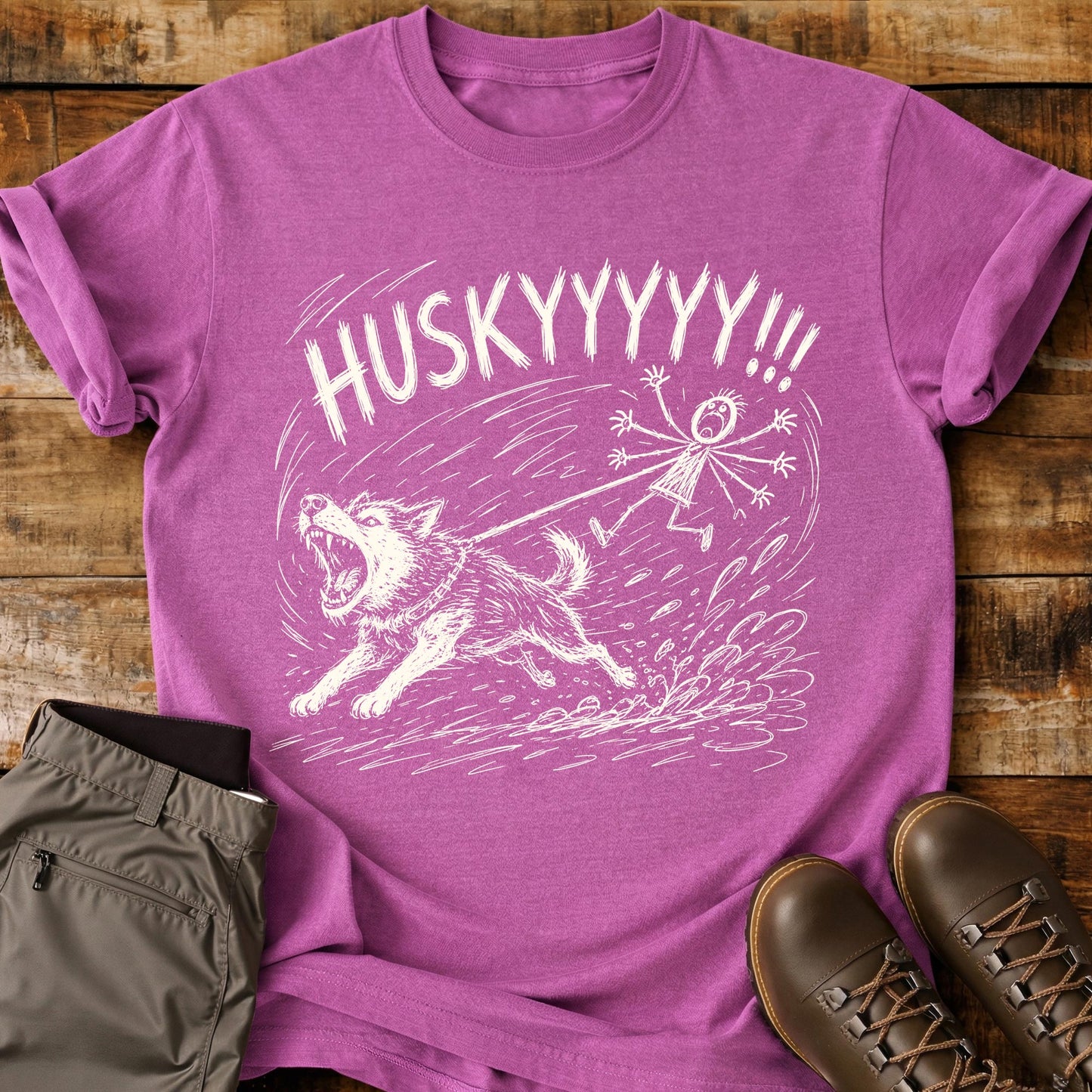 Husky Pull Mad Sketch T-Shirt