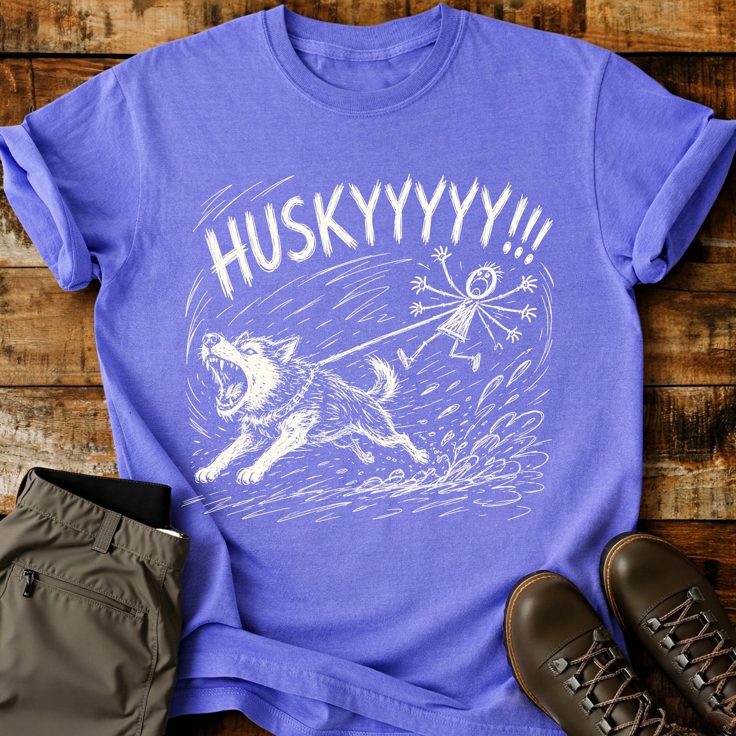 Husky Pull Mad Sketch T-Shirt