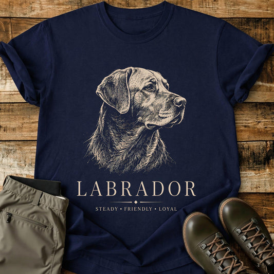Labrador Art Portrait T-Shirt