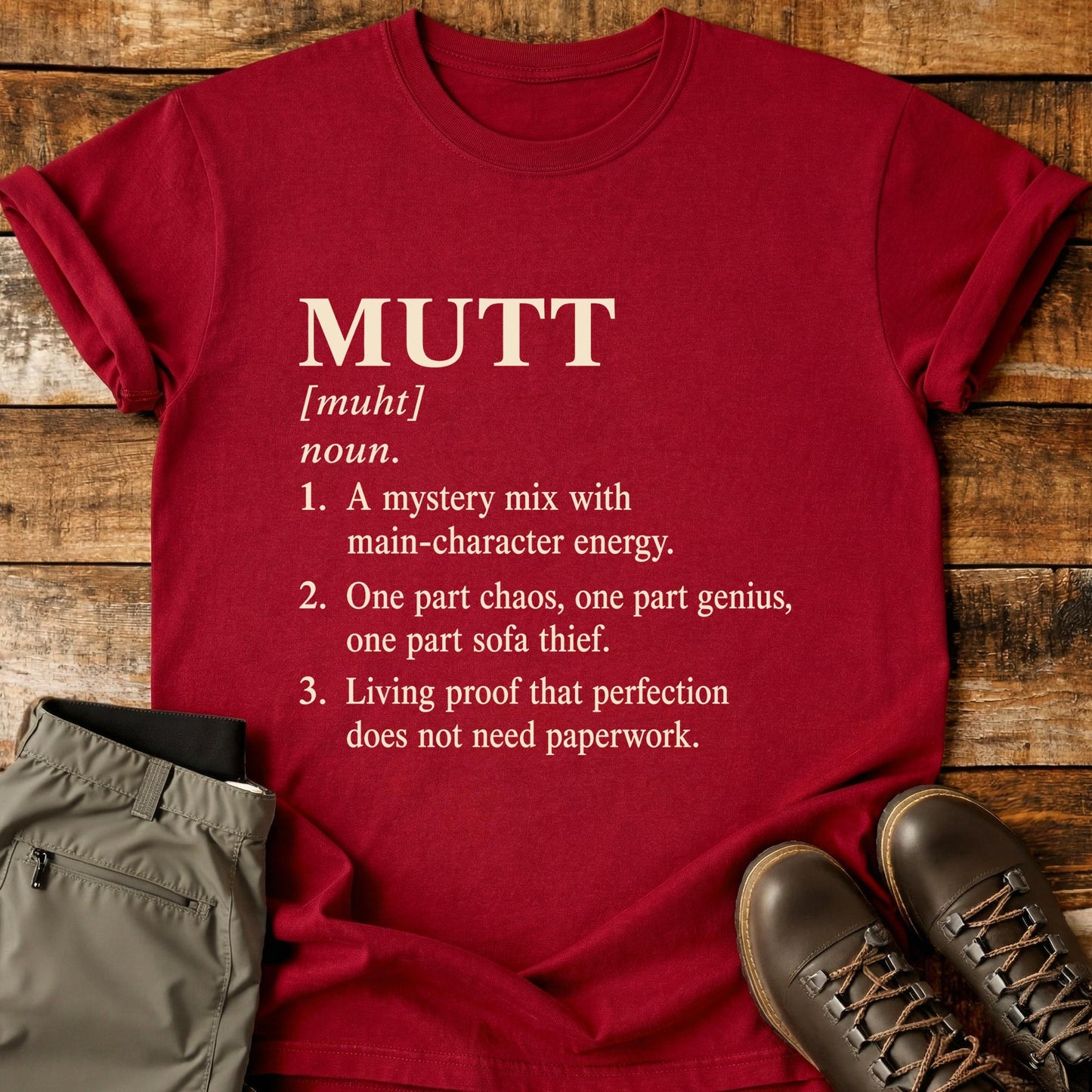 Mutt Definition T-Shirt