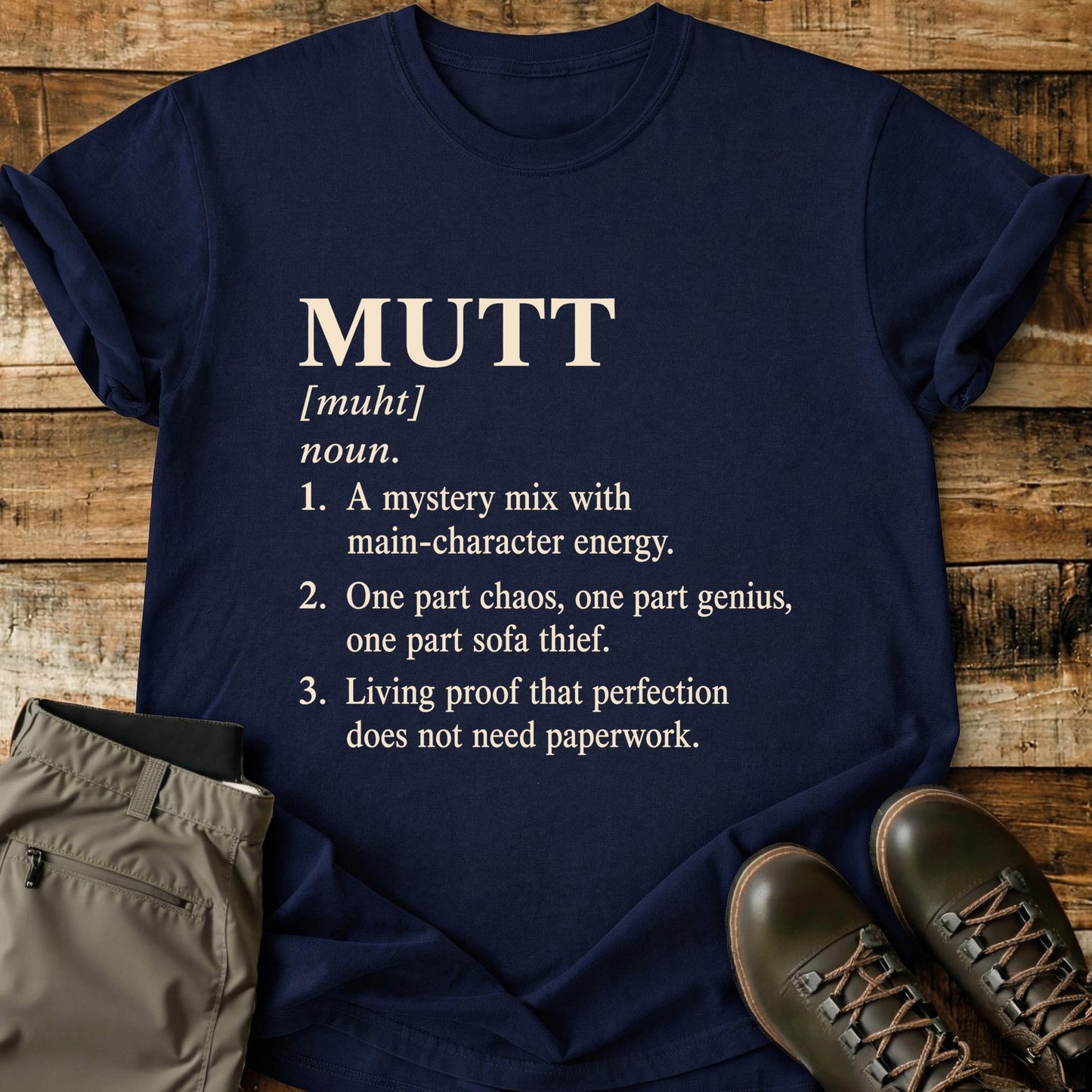Mutt Definition T-Shirt