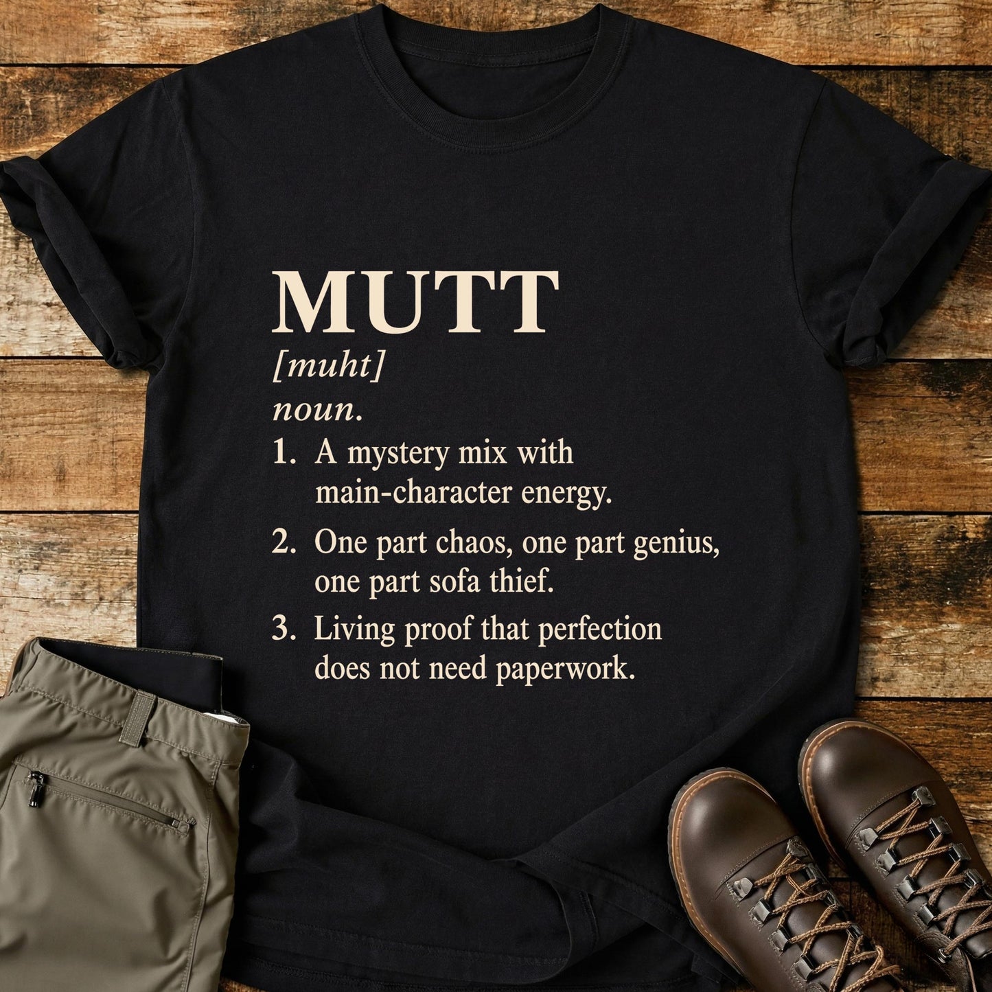 Mutt Definition T-Shirt