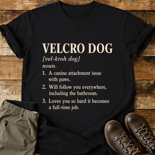 Velcro Dog Definition T-Shirt