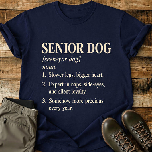 Senior Dog Definition T-Shirt