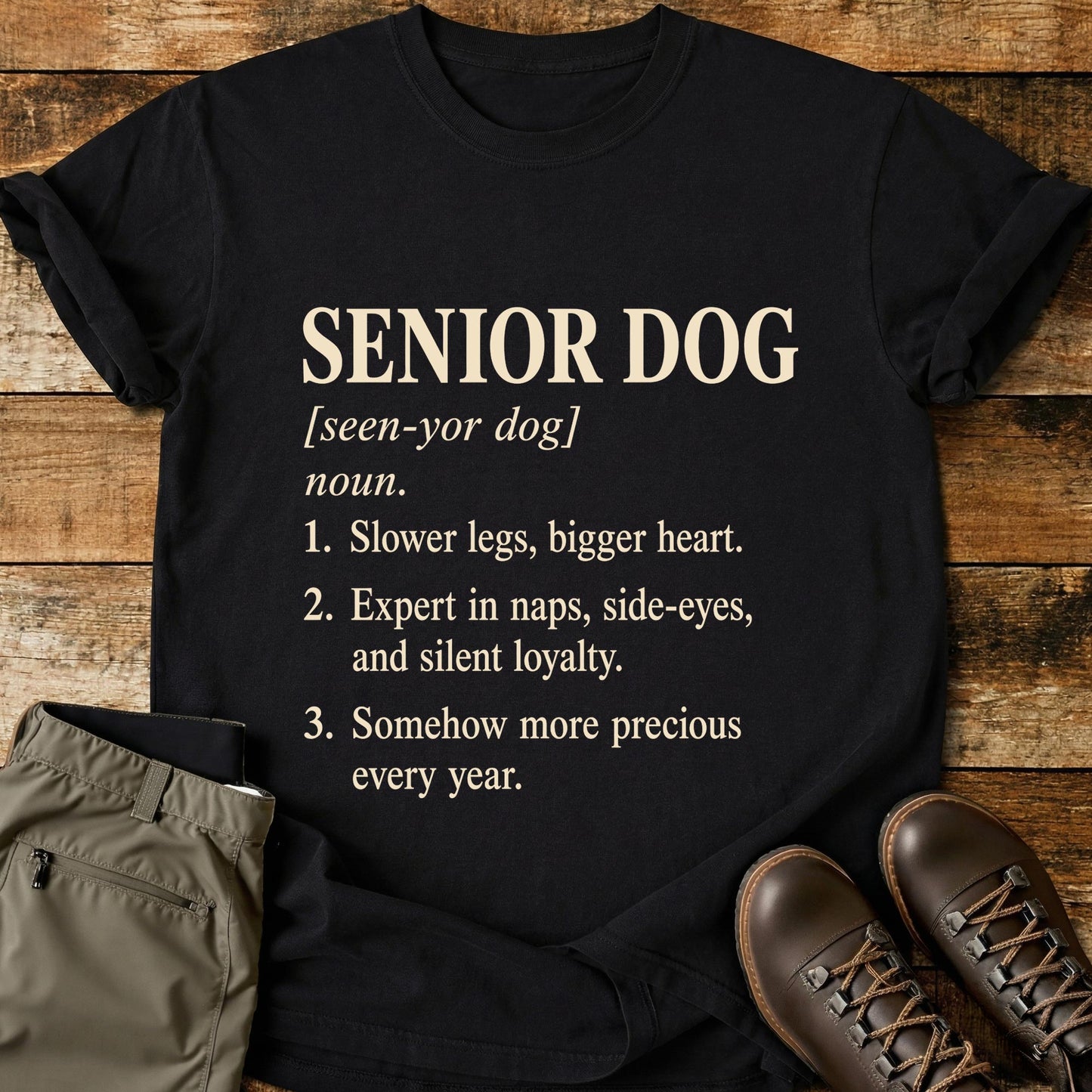 Senior Dog Definition T-Shirt