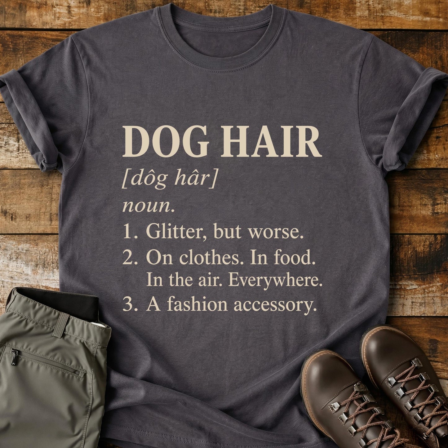 Dog Hair Definition T-Shirt
