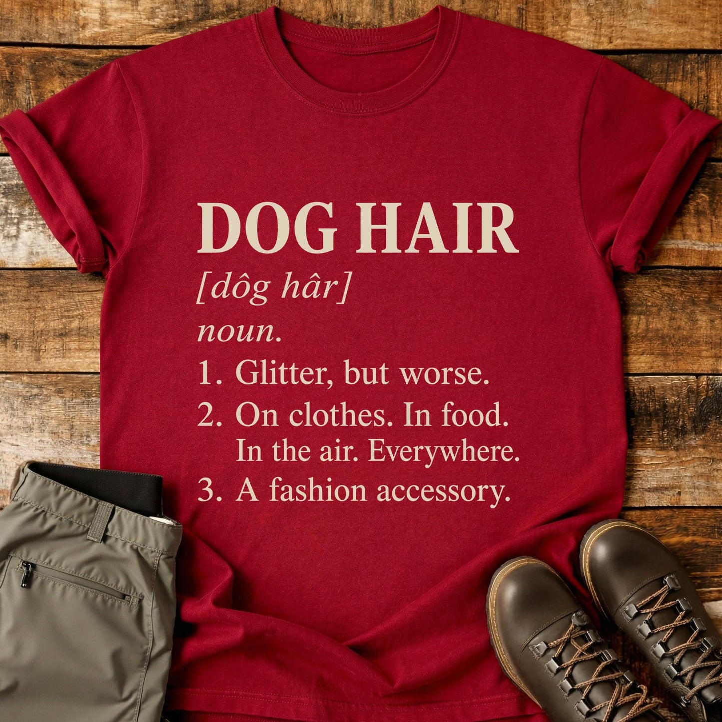 Dog Hair Definition T-Shirt