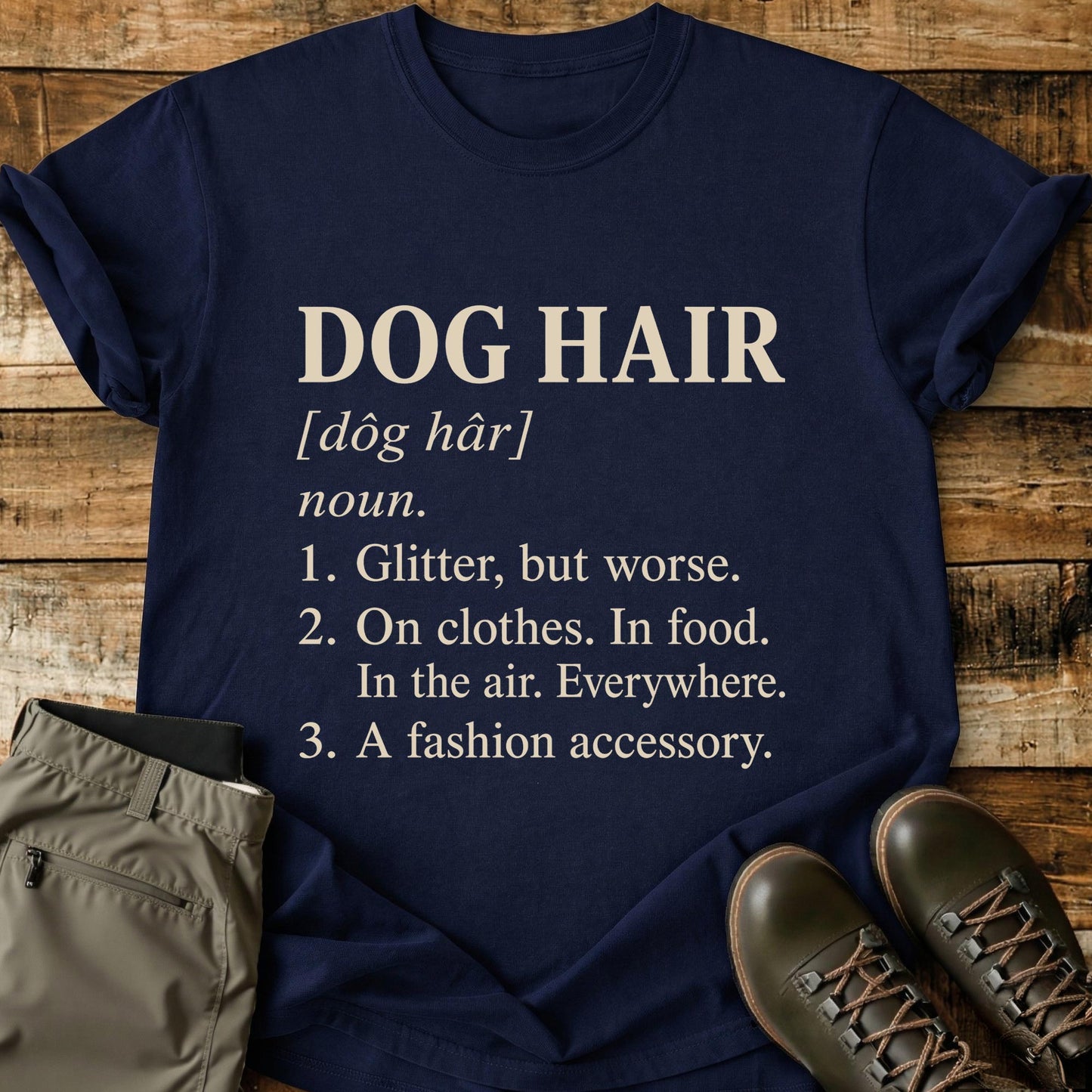 Dog Hair Definition T-Shirt