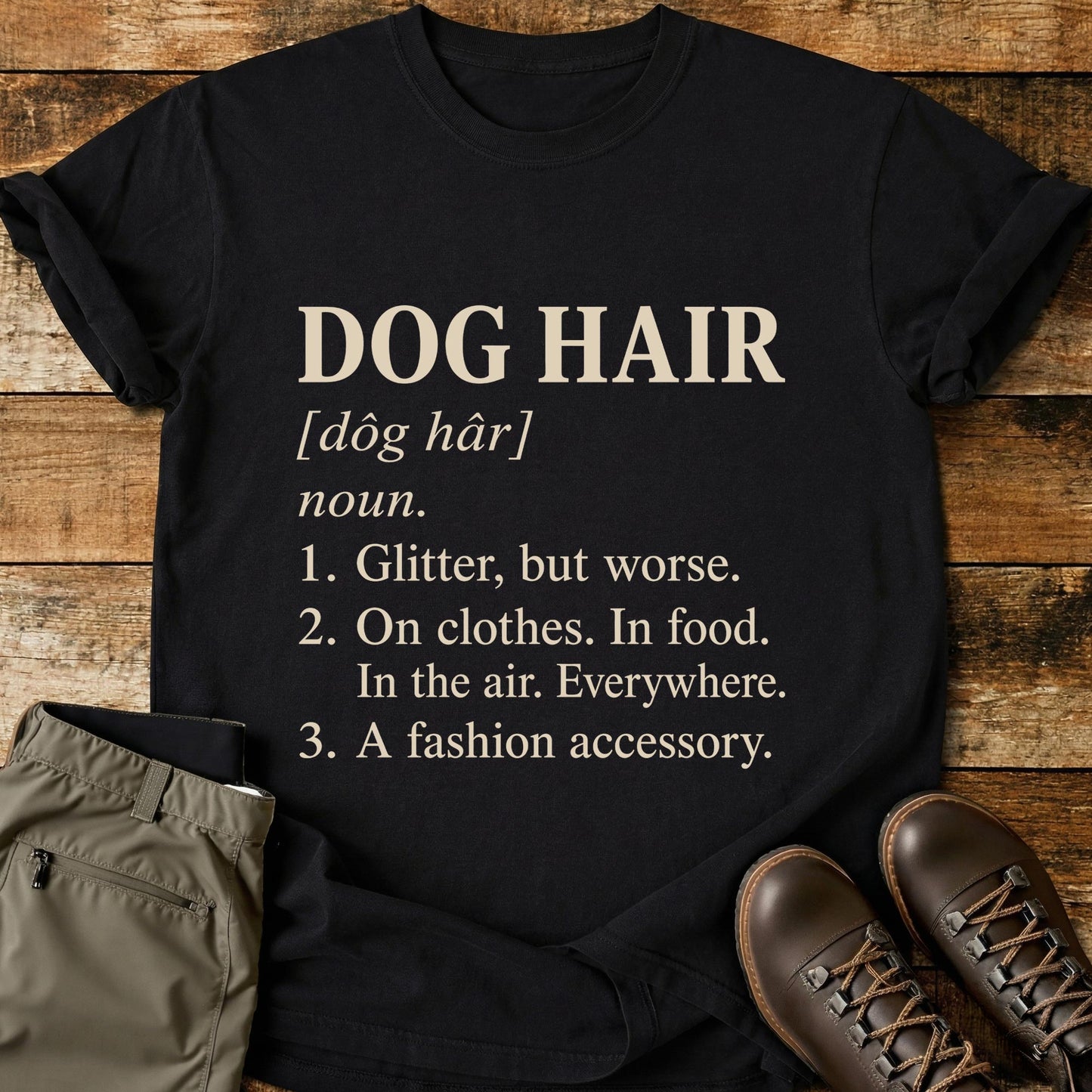 Dog Hair Definition T-Shirt