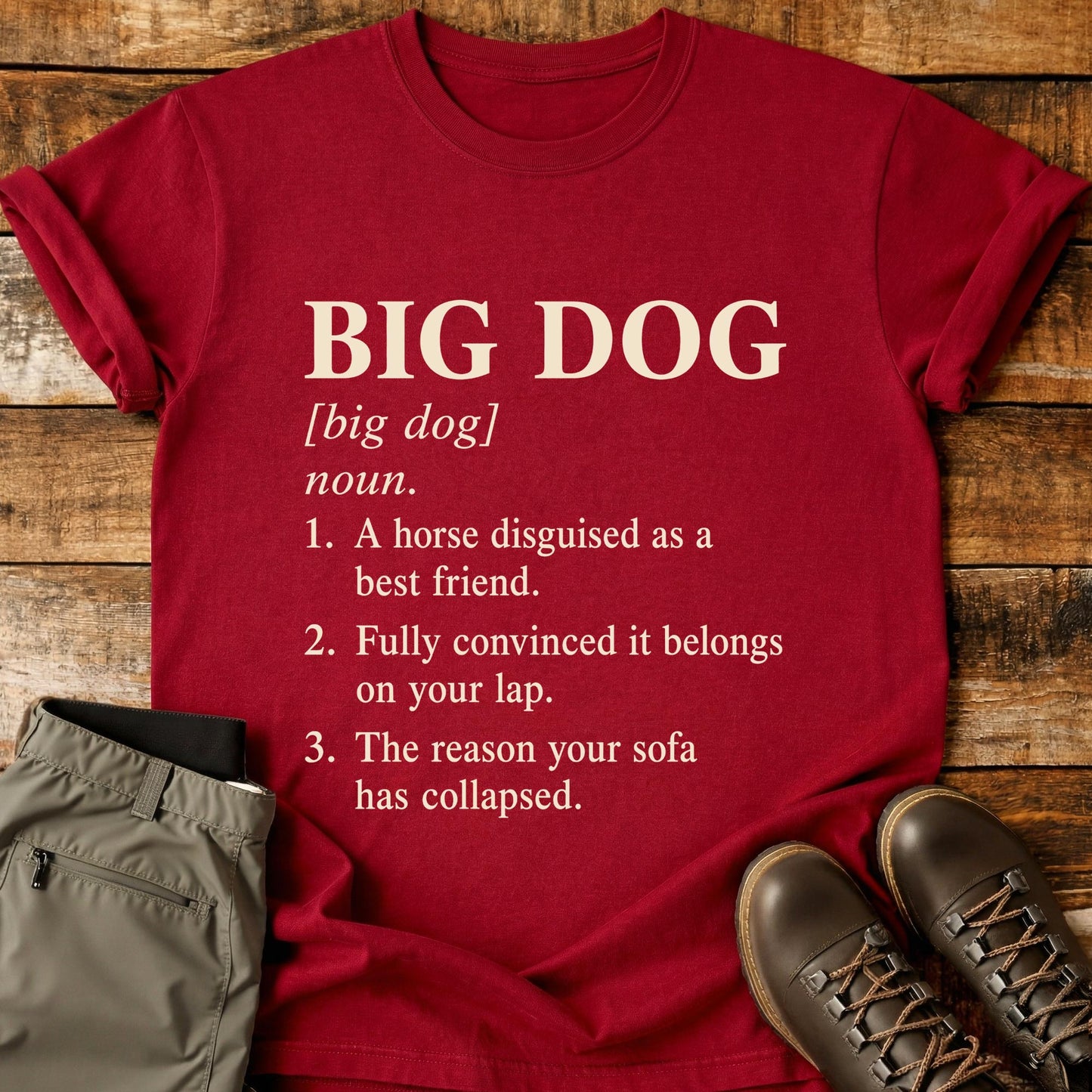 Big Dog Definition T-Shirt