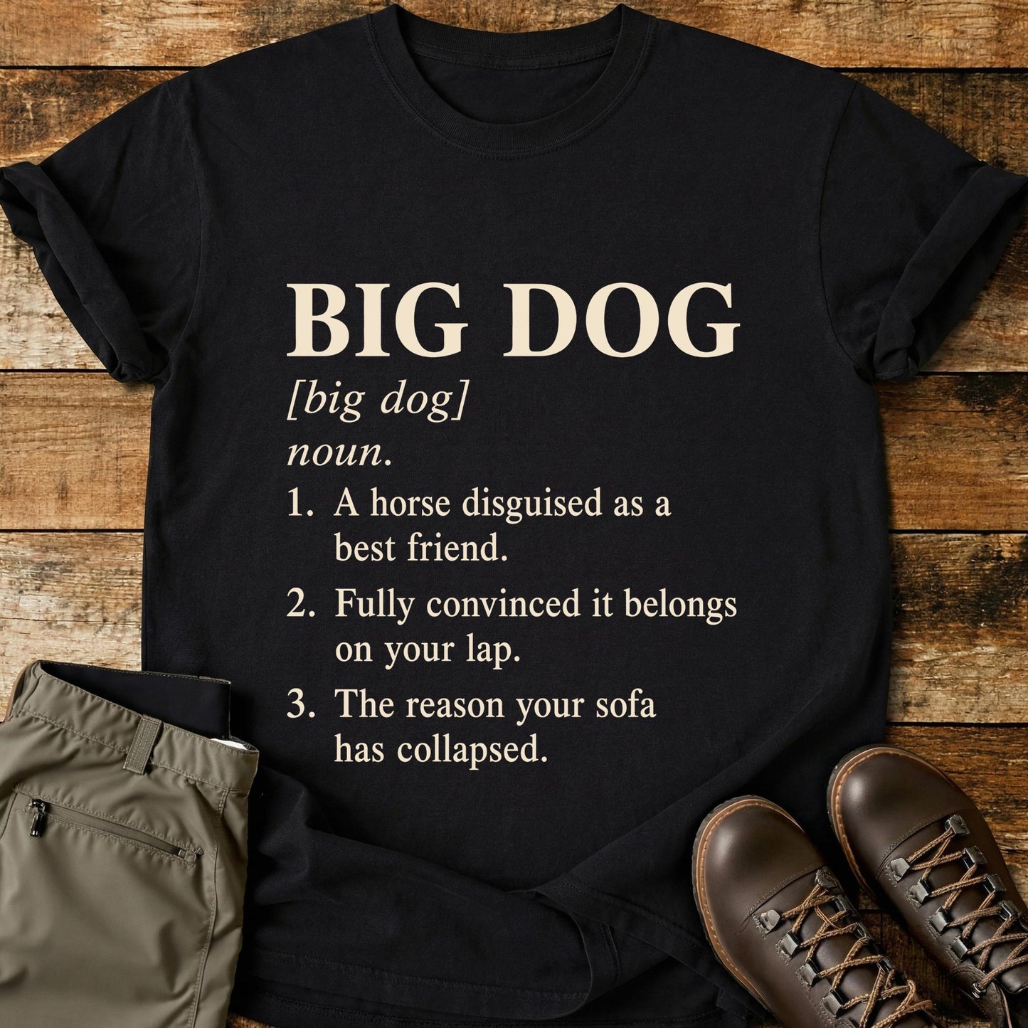 Big Dog Definition T-Shirt