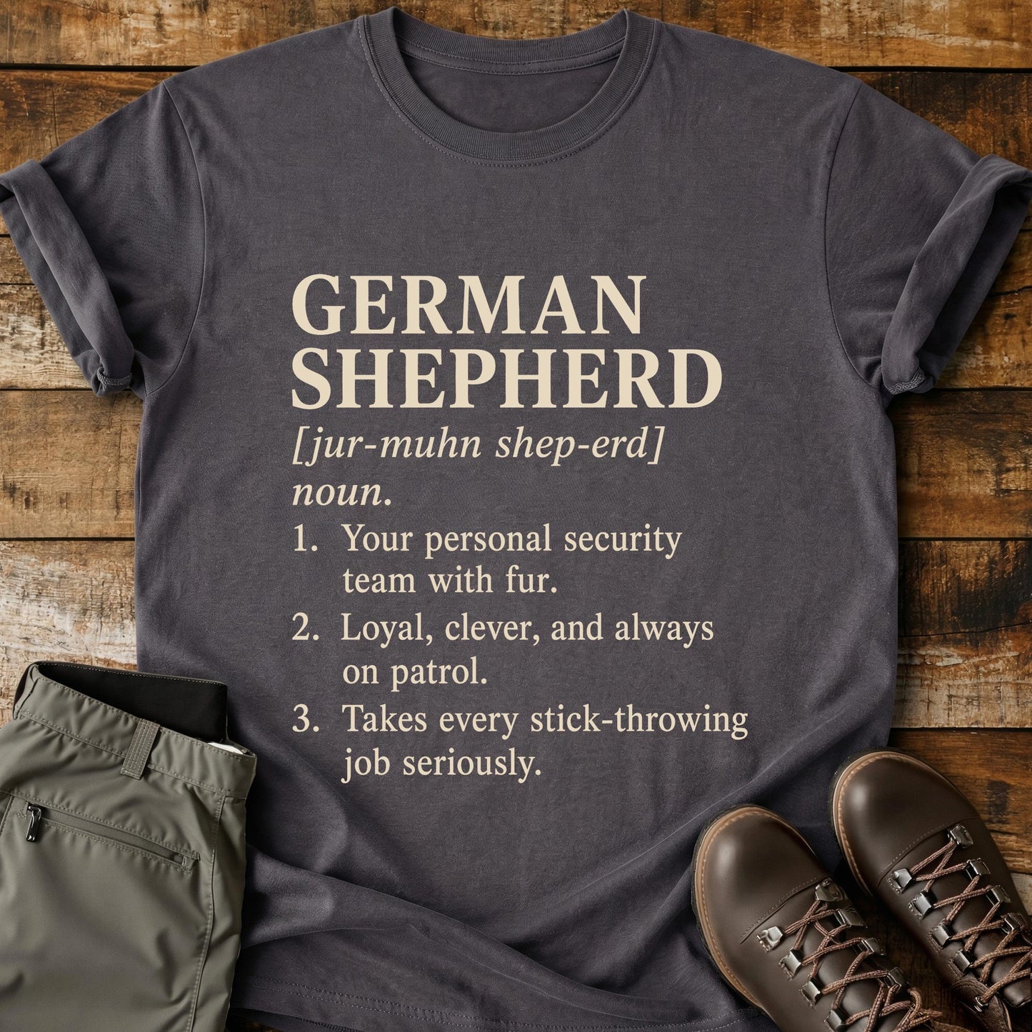 German Shepherd Definition T-Shirt