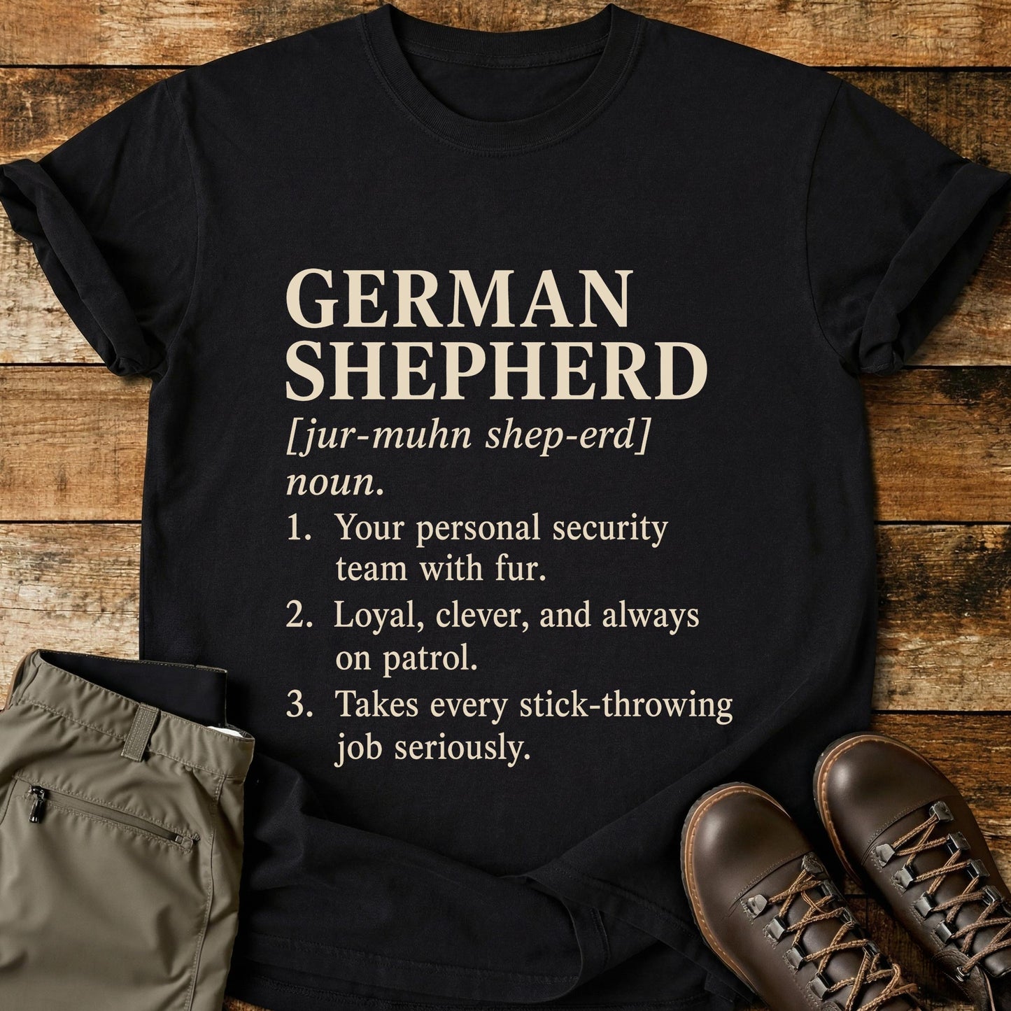 German Shepherd Definition T-Shirt