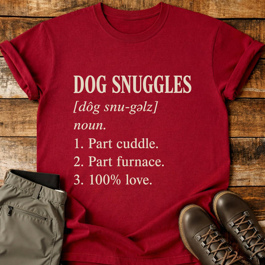 Dog Snuggles Definition T-Shirt
