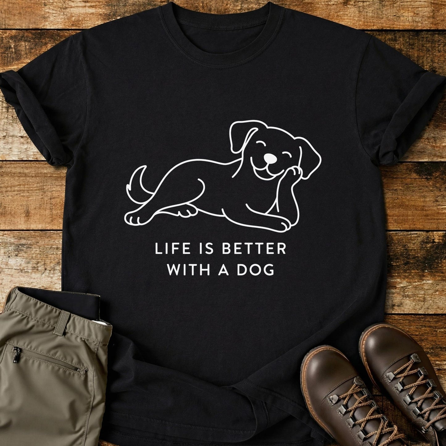 Life Is Better With a Dog T-Shirt
