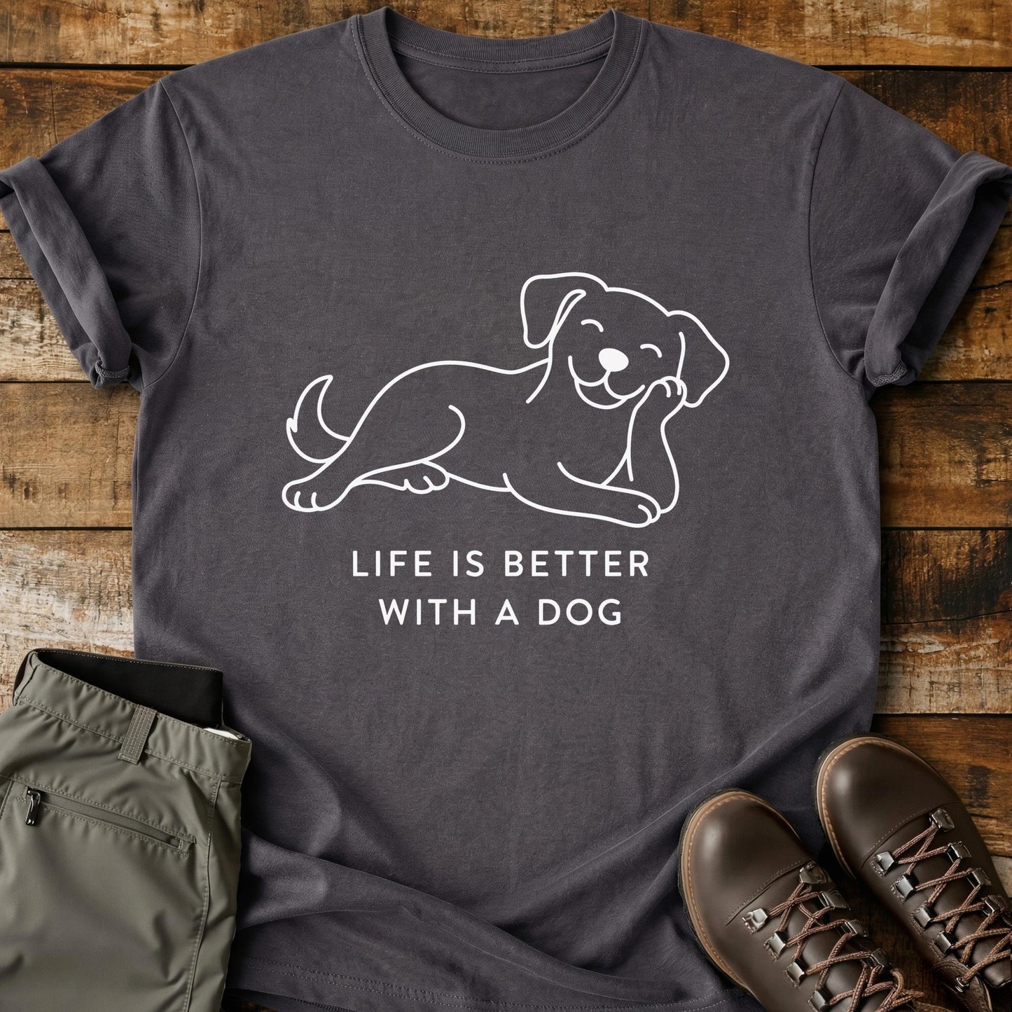 Life Is Better With a Dog T-Shirt