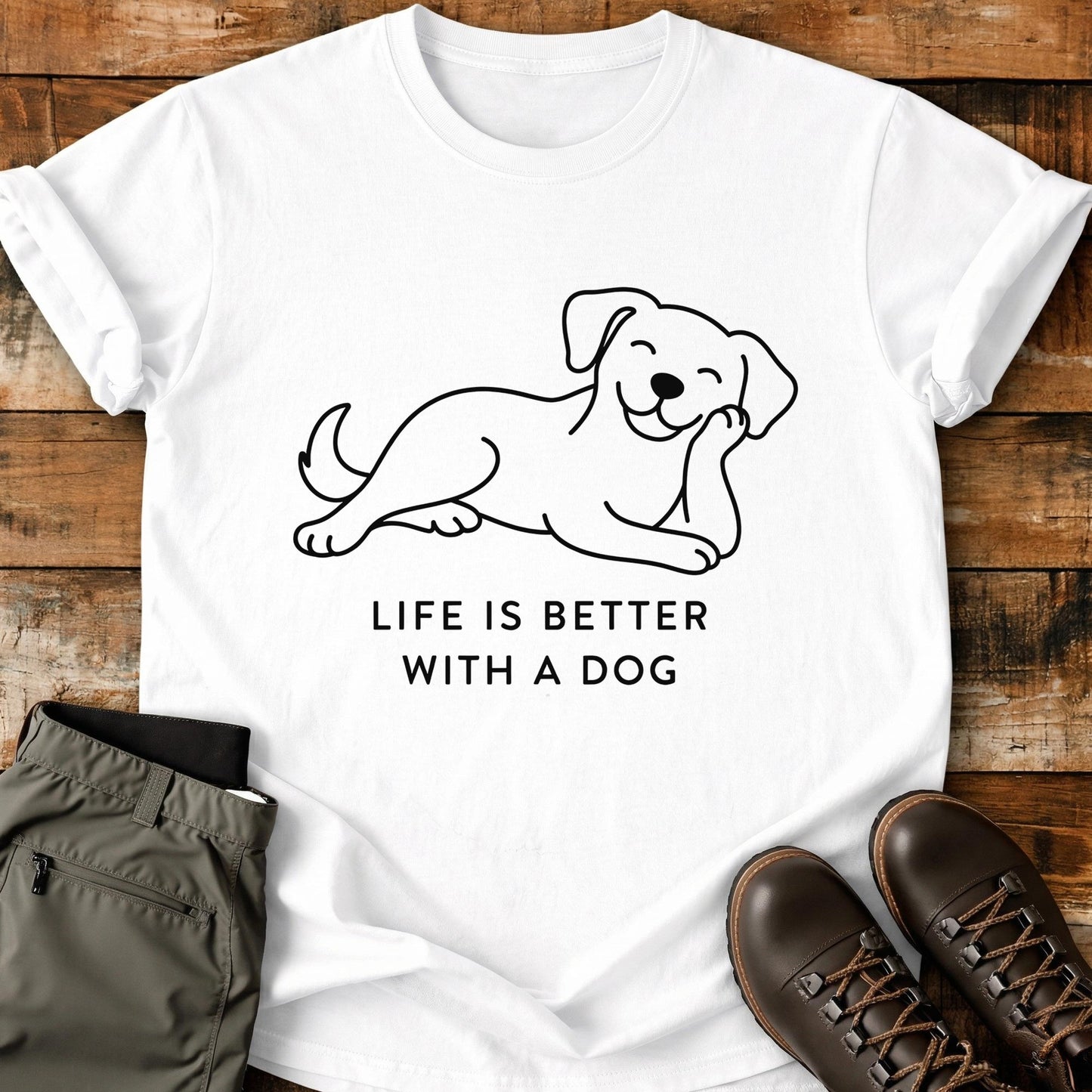 Life Is Better With a Dog T-Shirt