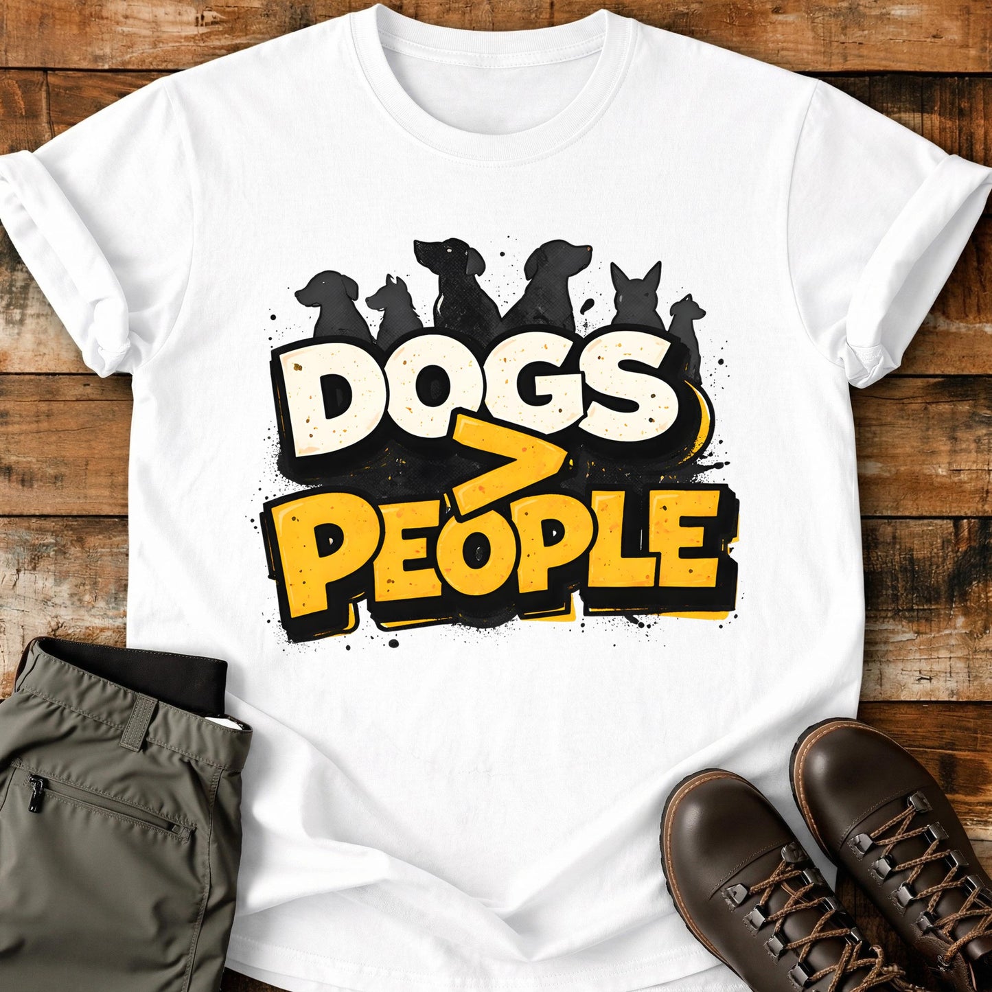 Dogs > People T-Shirt