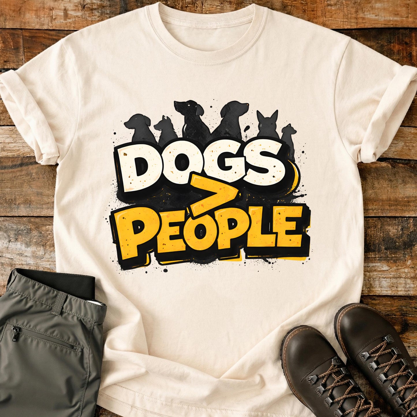 Dogs > People T-Shirt