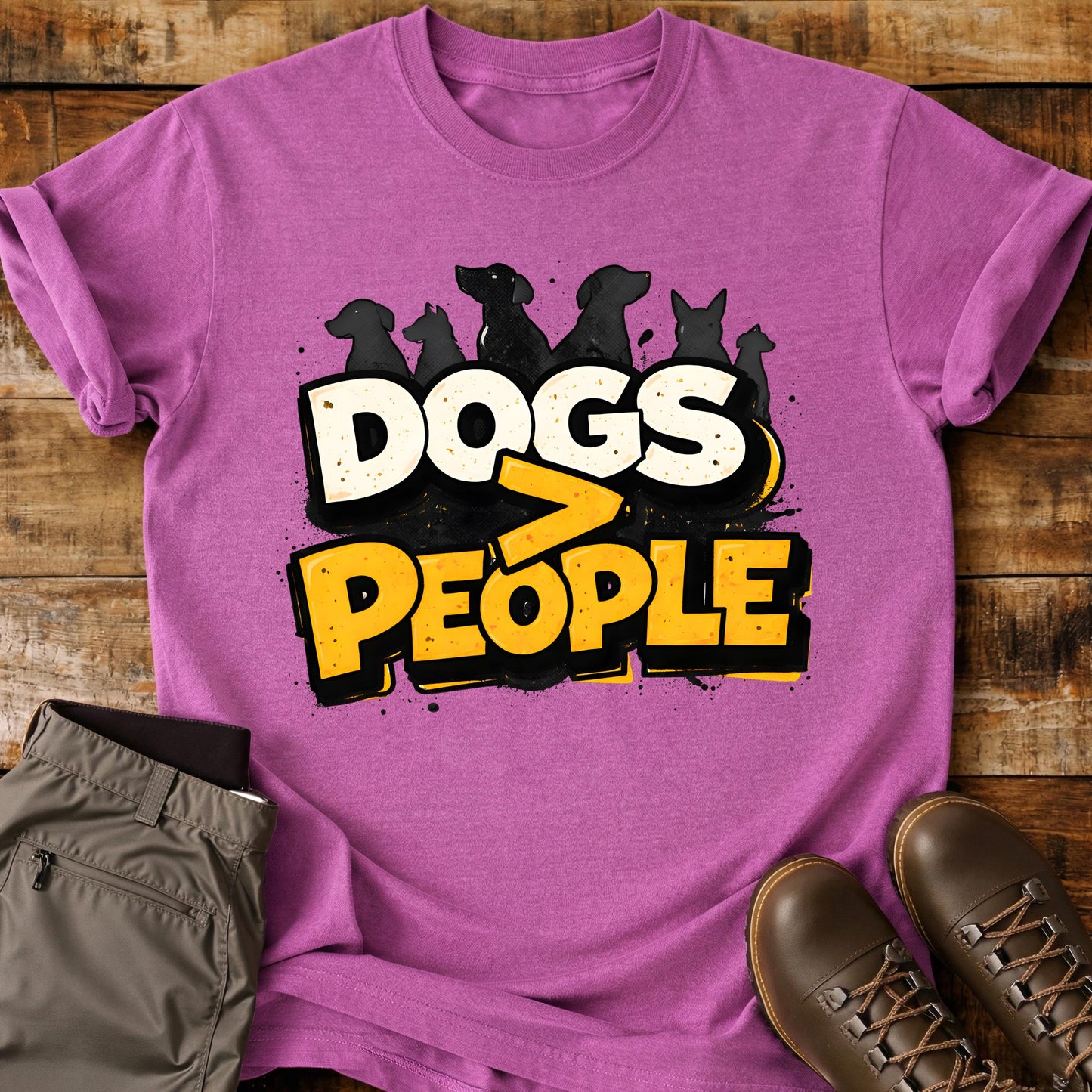 Dogs > People T-Shirt